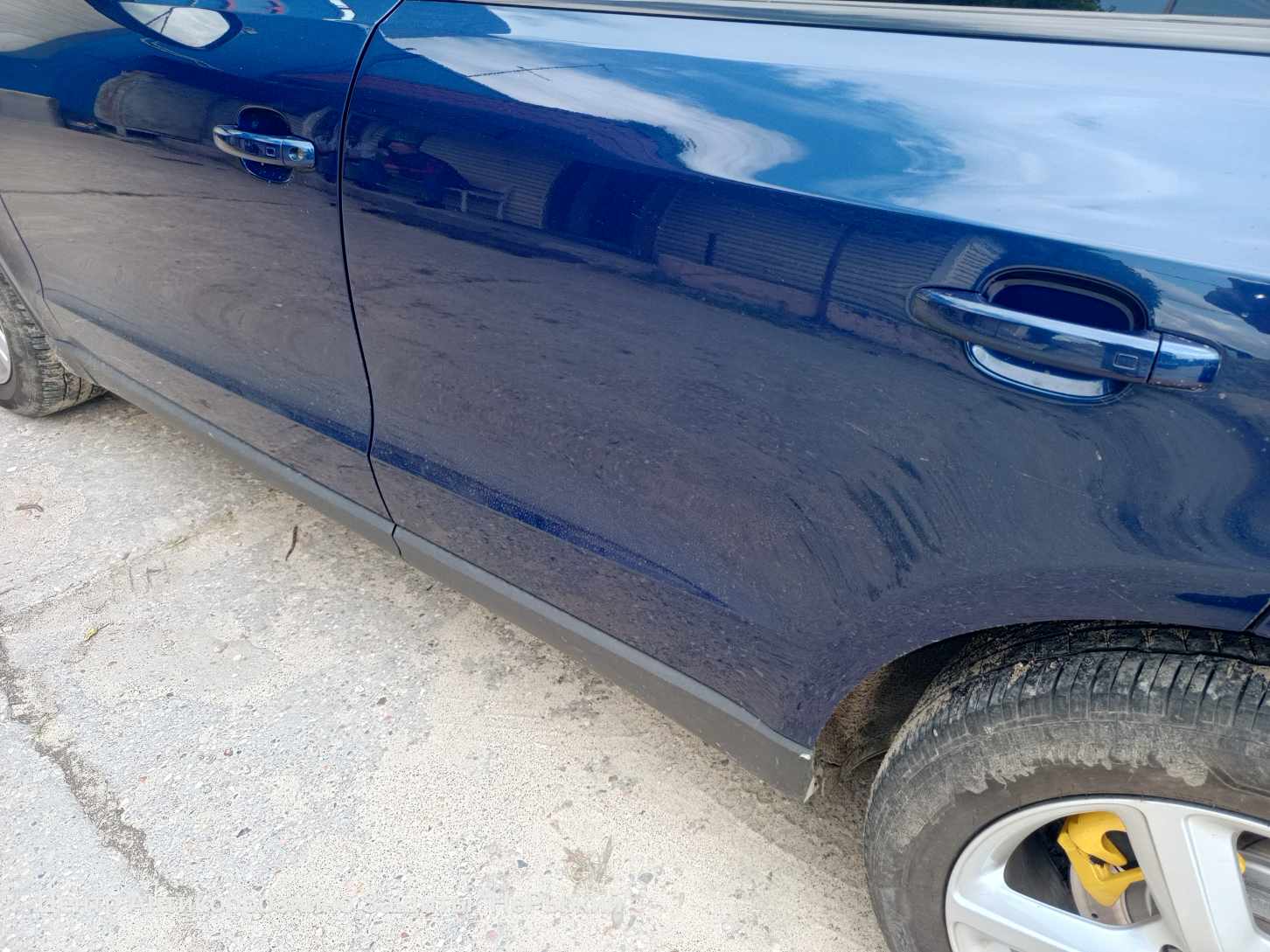 Автомобиль Audi Q5, этап: Приемка автомобиля. Антикоррозийная обработка в Москве и МО — НеРыжий