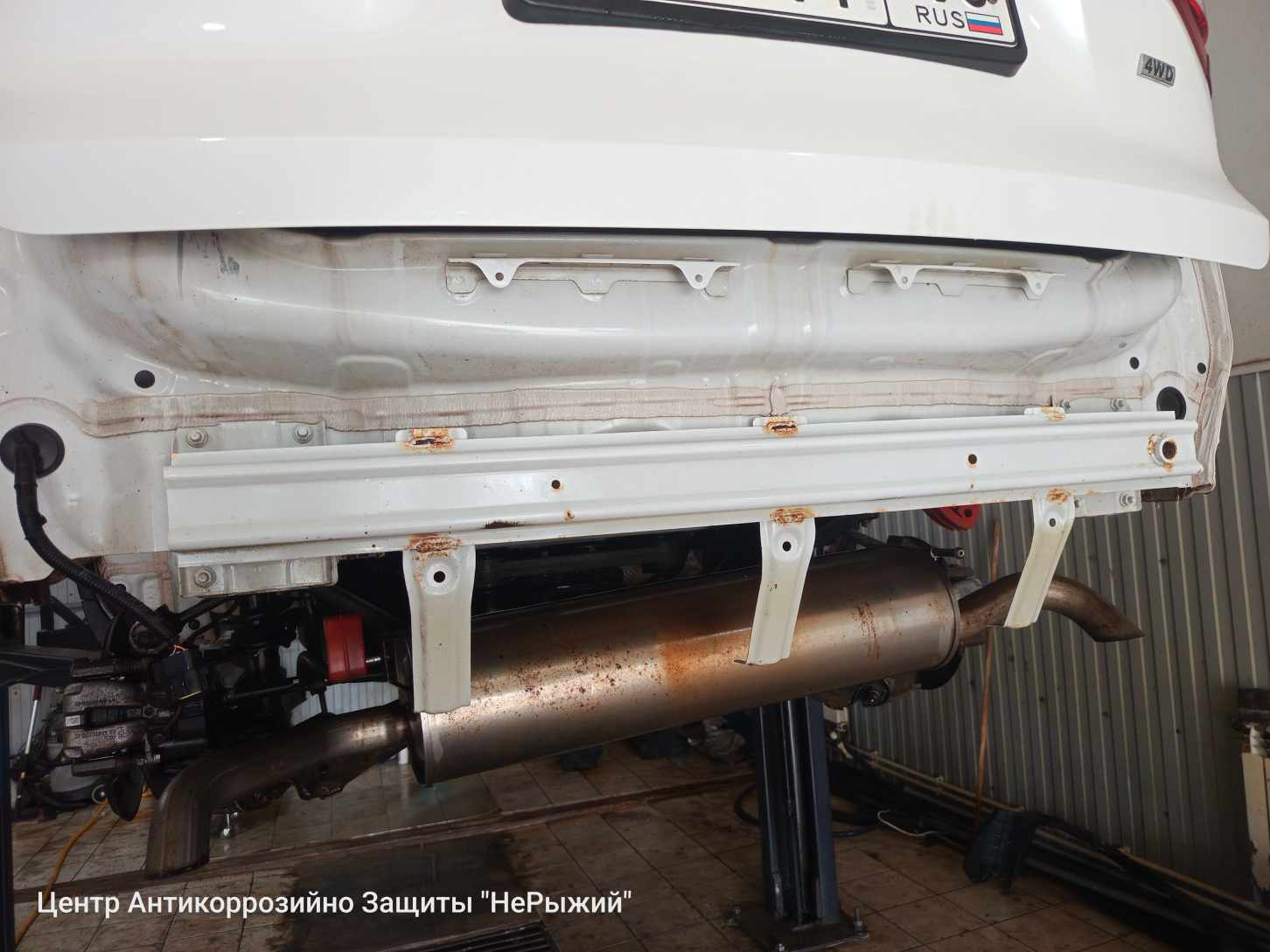 Автомобиль Haval F7x, этап: Разбор автомобиля. Антикоррозийная обработка в Москве и МО — НеРыжий