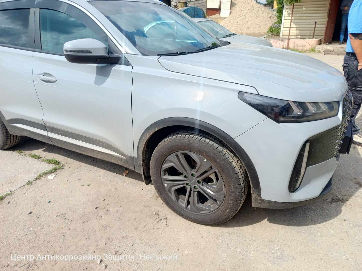 Автомобиль Chery Tiggo 4 Pro, этап: Приемка автомобиля. Антикоррозийная обработка в Москве и МО — НеРыжий