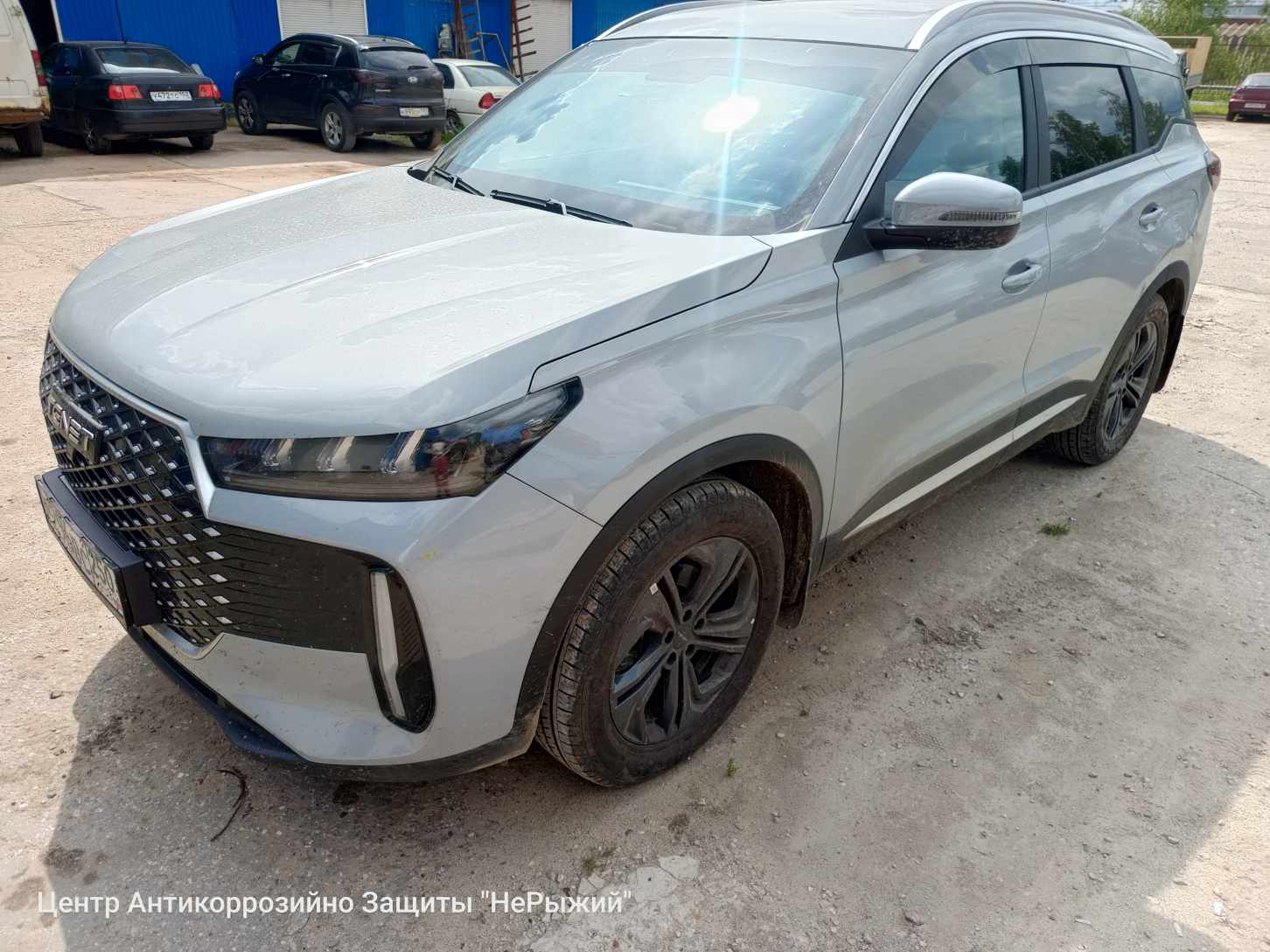 Автомобиль Chery Tiggo 4 Pro, этап: Приемка автомобиля. Антикоррозийная обработка в Москве и МО — НеРыжий