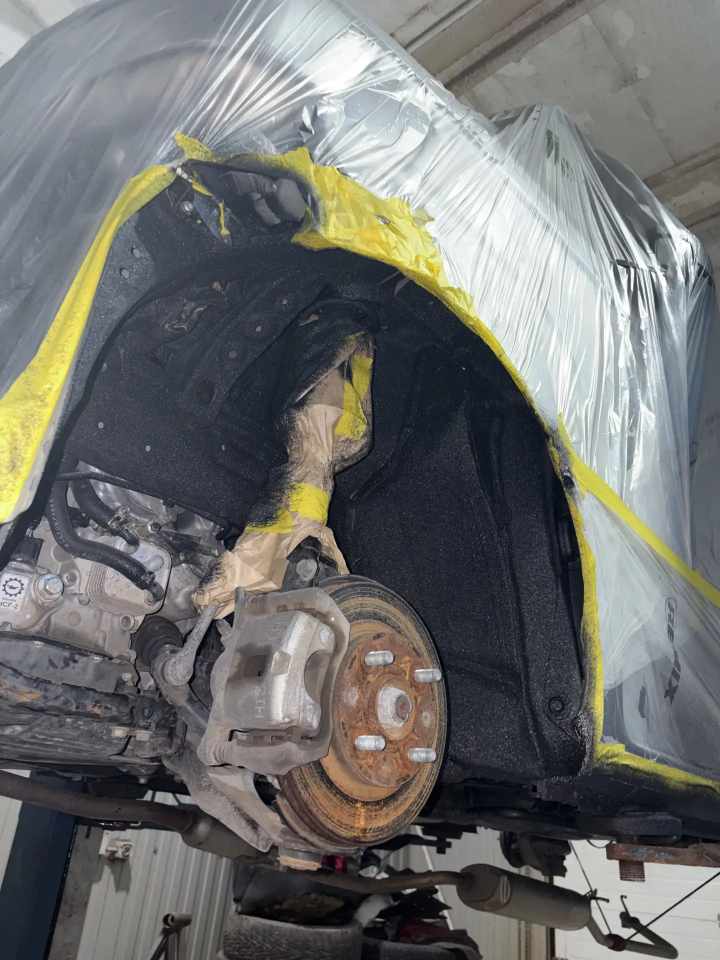 Автомобиль Honda S2000, этап: Распыляемый герметик. Антикоррозийная обработка в Москве и МО — НеРыжий
