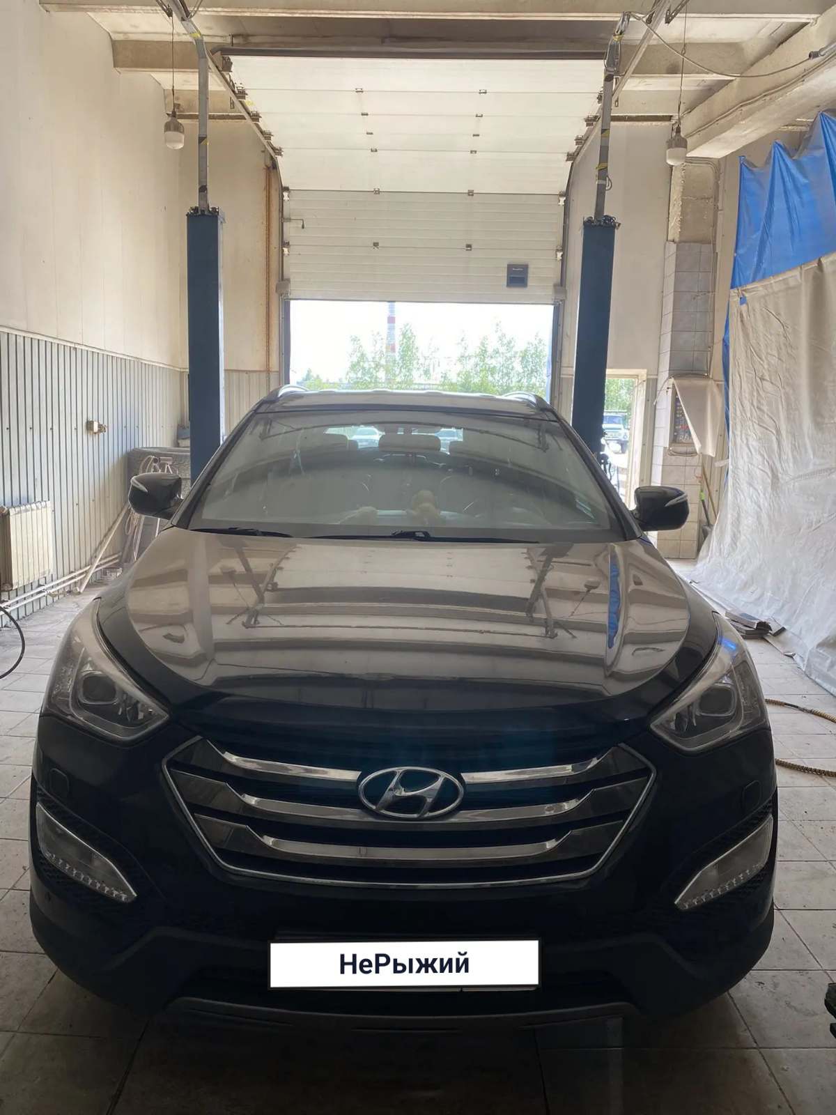 Автомобиль Hyundai Santa Fe IV (TM), этап: Сборка авто. Антикоррозийная обработка в Москве и МО — НеРыжий