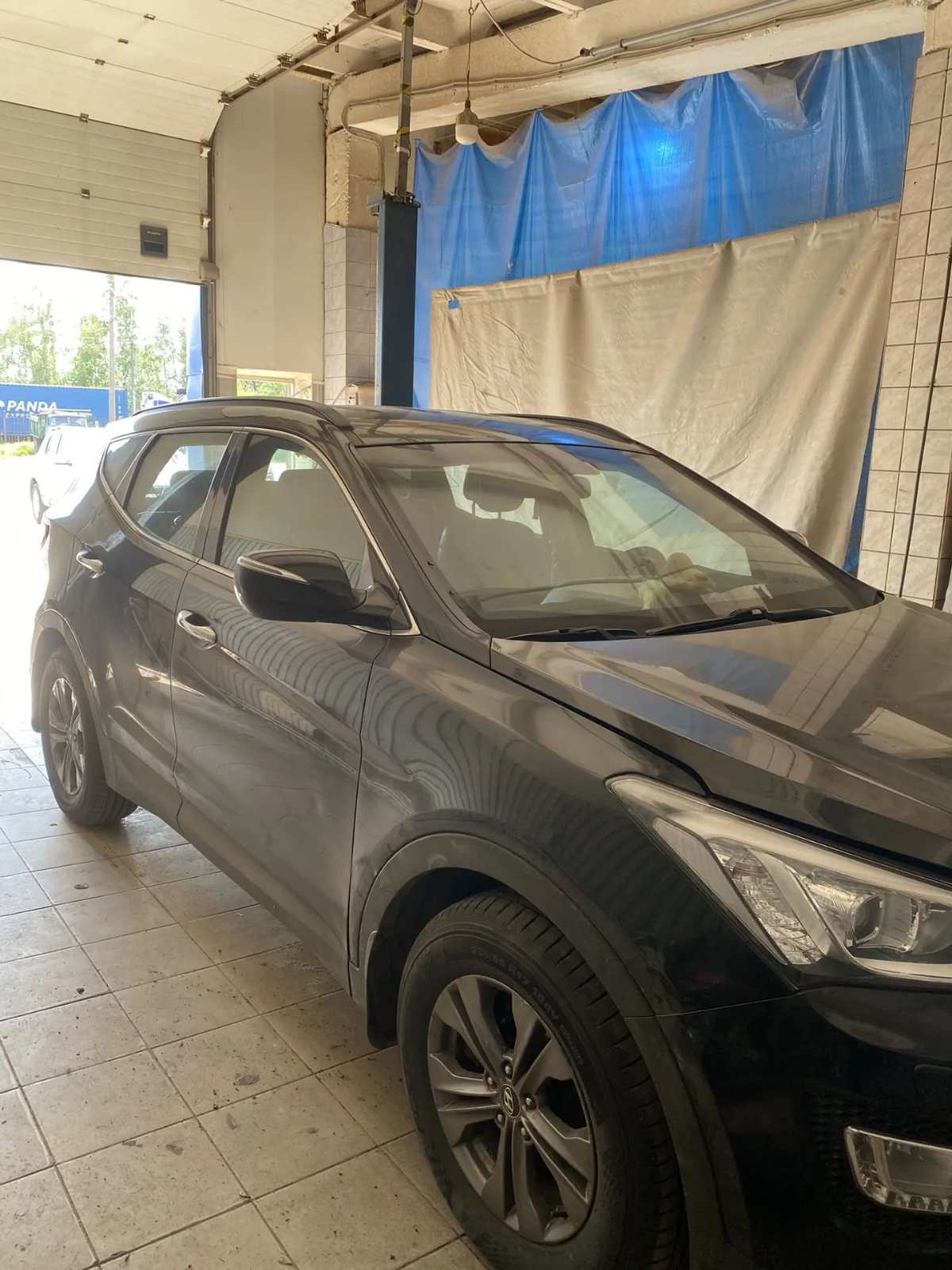 Автомобиль Hyundai Santa Fe IV (TM), этап: Выдача авто. Антикоррозийная обработка в Москве и МО — НеРыжий