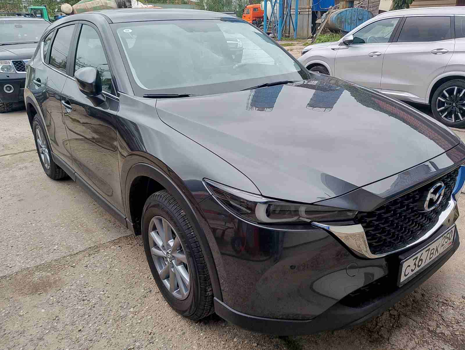 Автомобиль Mazda CX-5 II, этап: Приемка автомобиля. Антикоррозийная обработка в Москве и МО — НеРыжий