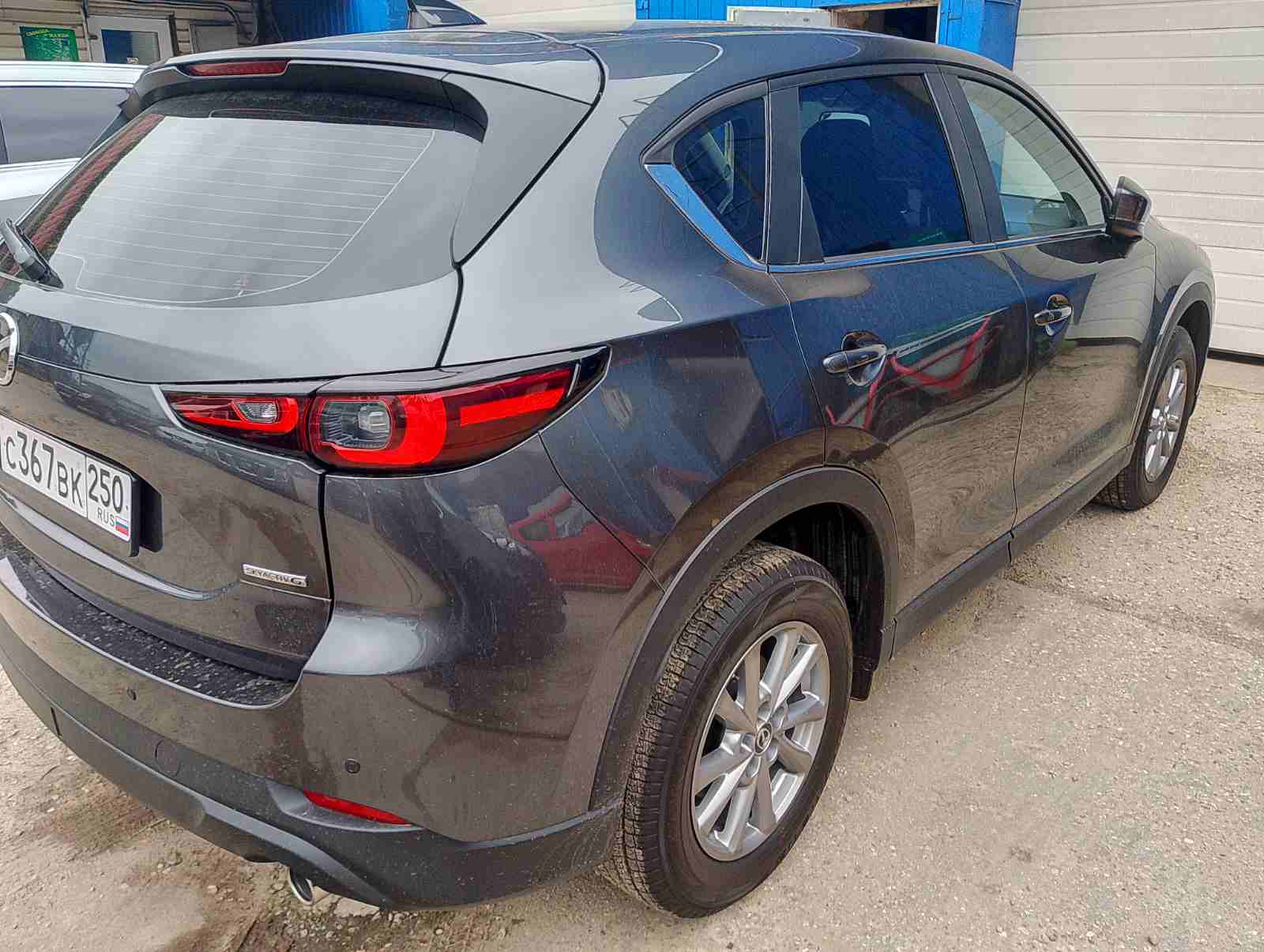Автомобиль Mazda CX-5 II, этап: Приемка автомобиля. Антикоррозийная обработка в Москве и МО — НеРыжий