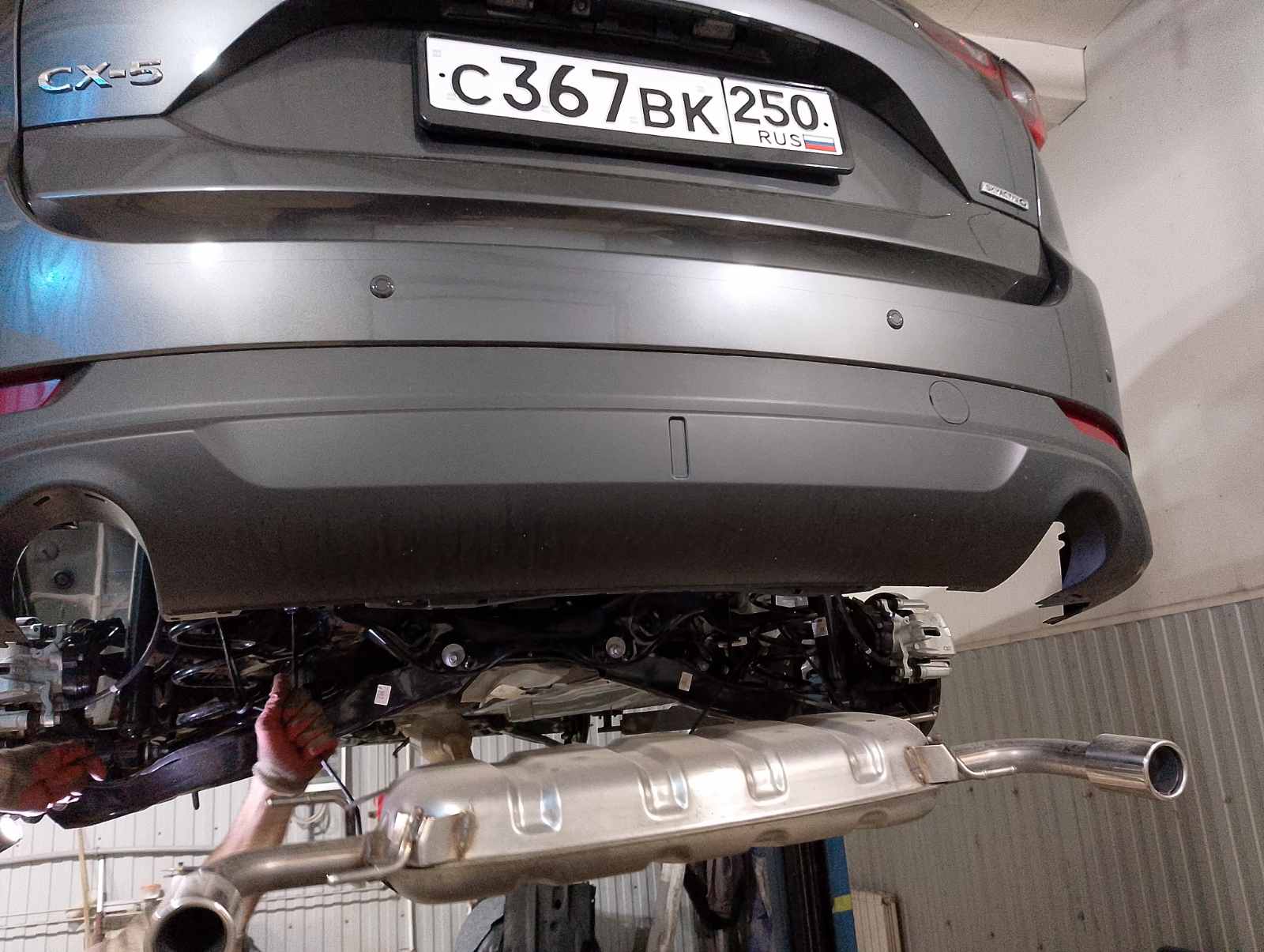 Автомобиль Mazda CX-5 II, этап: Разбор автомобиля. Антикоррозийная обработка в Москве и МО — НеРыжий