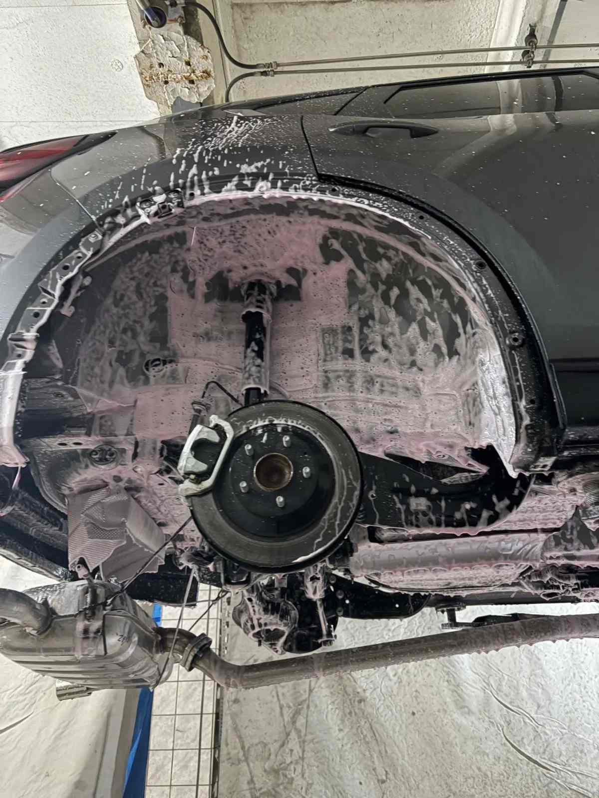 Автомобиль Mazda CX-5 II, этап: Мойка днища для новых авто до 500км. Антикоррозийная обработка в Москве и МО — НеРыжий