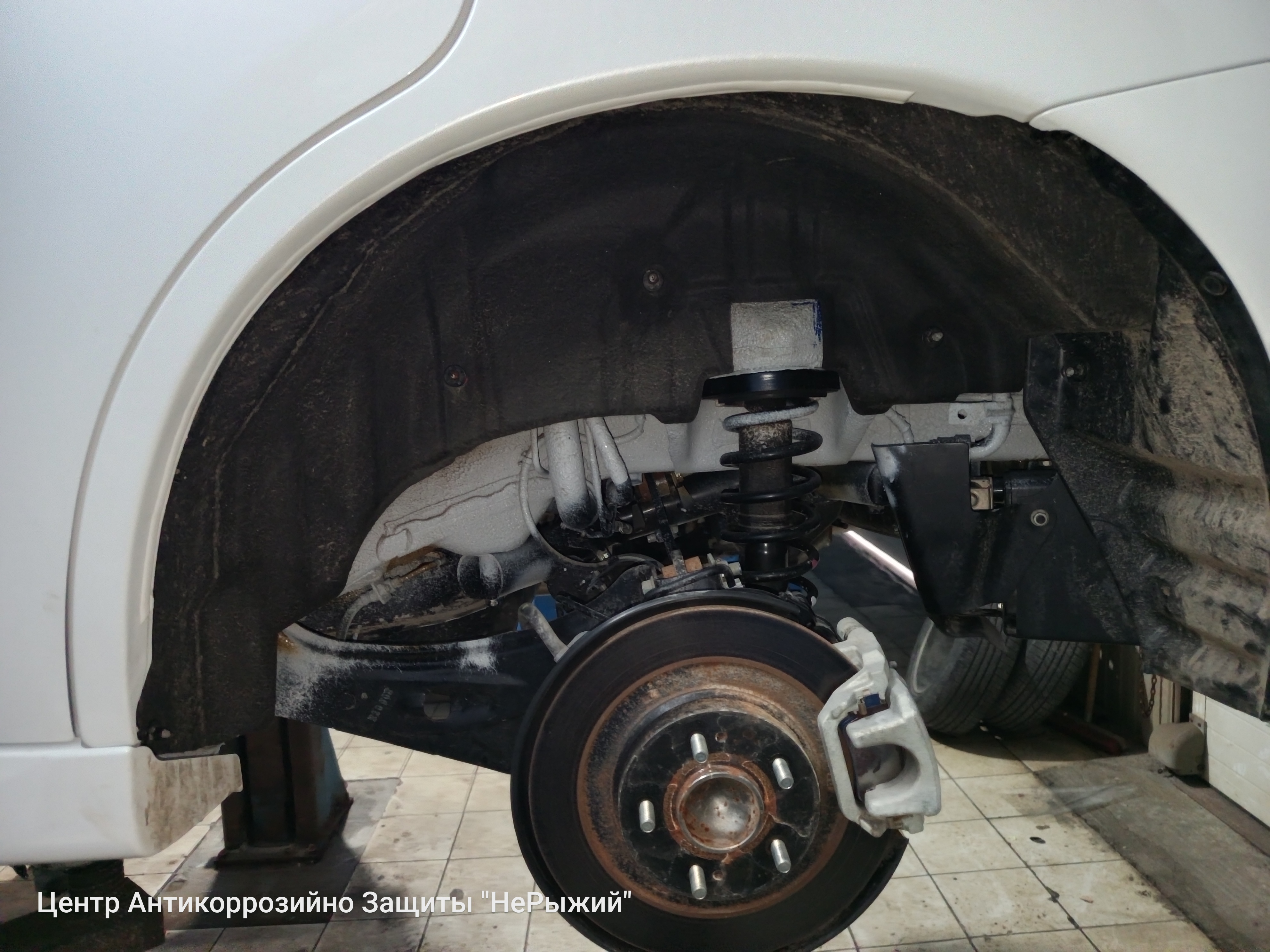 Автомобиль Mitsubishi Outlander IV, этап: Сборка авто. Антикоррозийная обработка в Москве и МО — НеРыжий