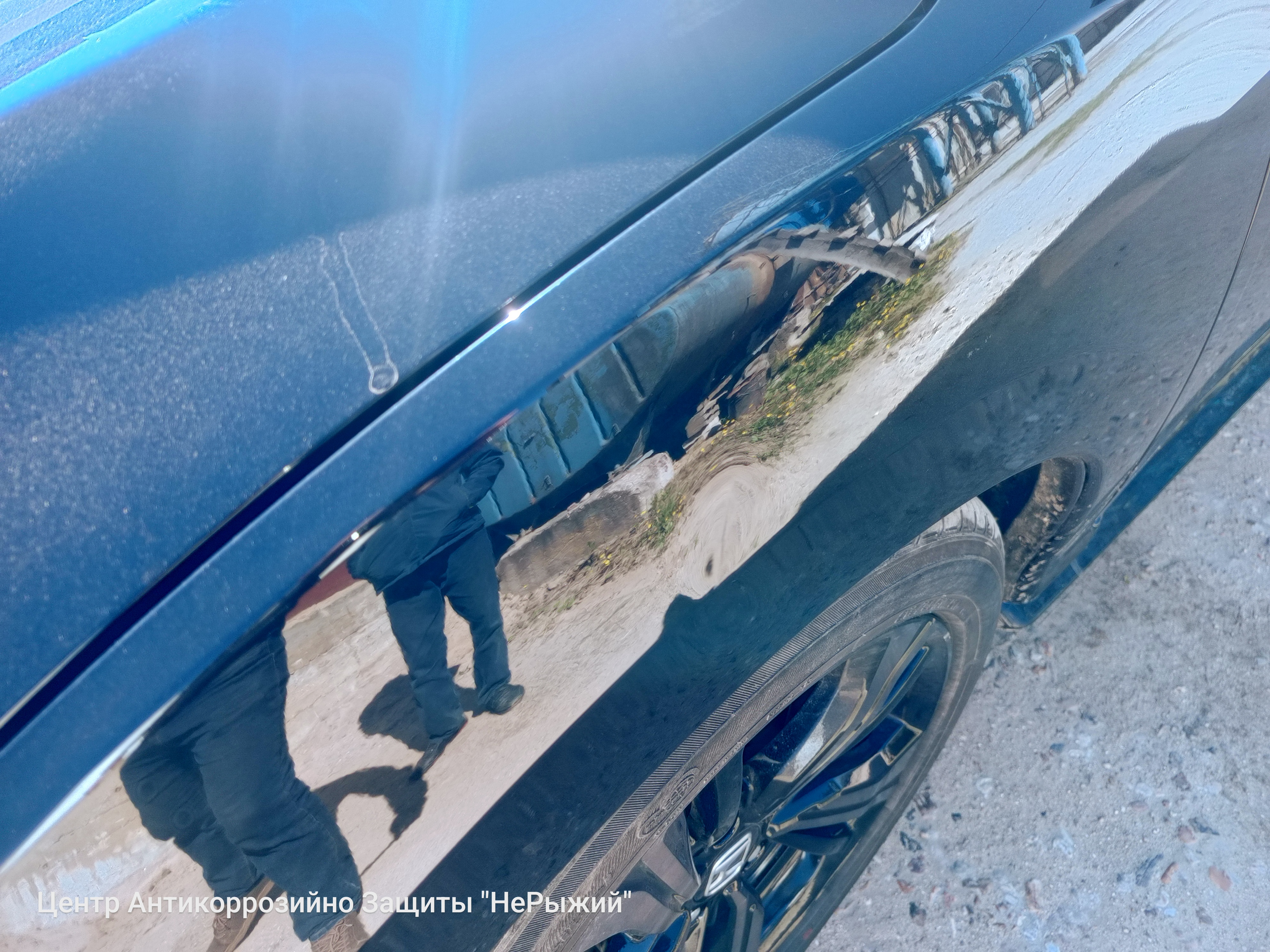 Автомобиль Honda Civic X (FC), этап: Приемка автомобиля. Антикоррозийная обработка в Москве и МО — НеРыжий