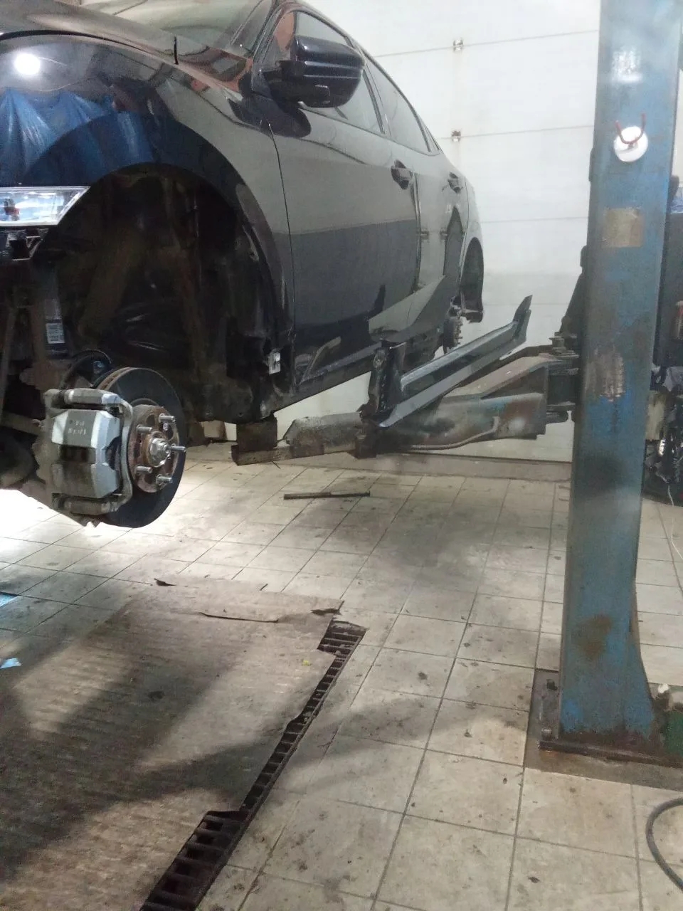 Автомобиль Honda Civic X (FC), этап: Разбор автомобиля. Антикоррозийная обработка в Москве и МО — НеРыжий