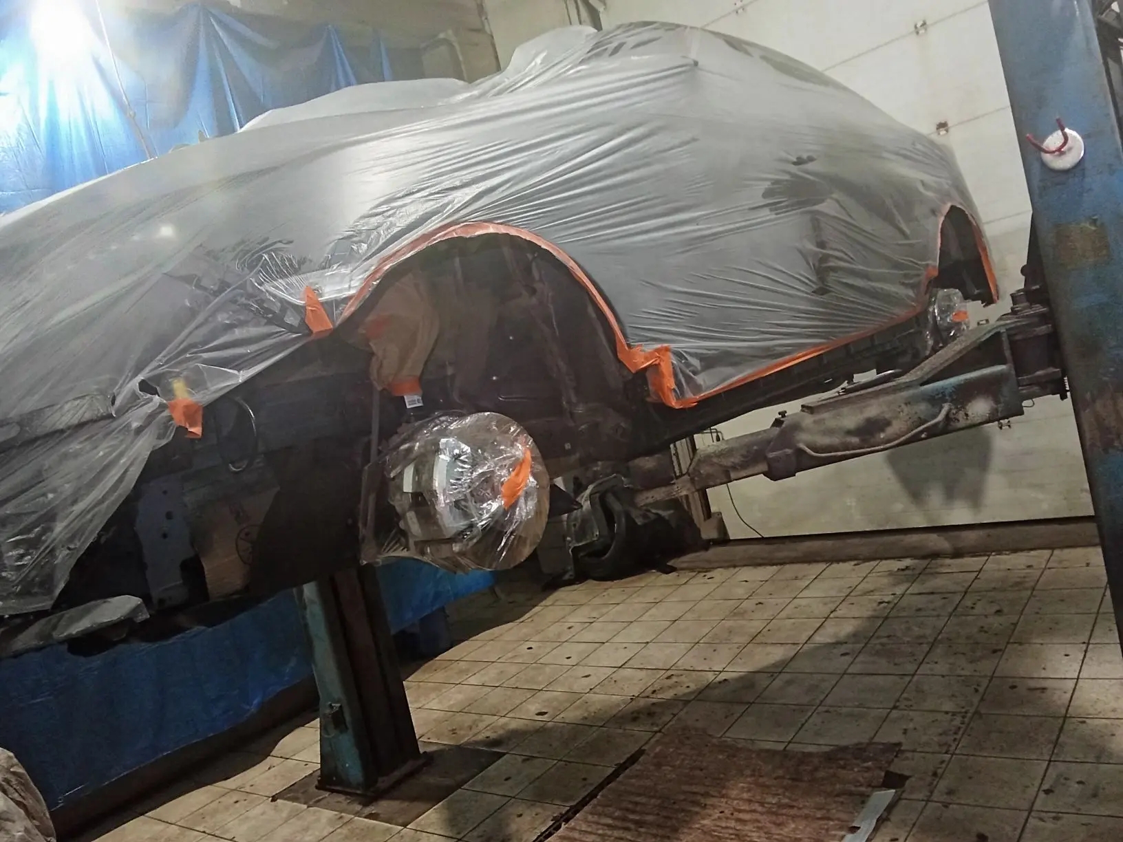 Автомобиль Honda Civic X (FC), этап: Оклейка авто. Антикоррозийная обработка в Москве и МО — НеРыжий