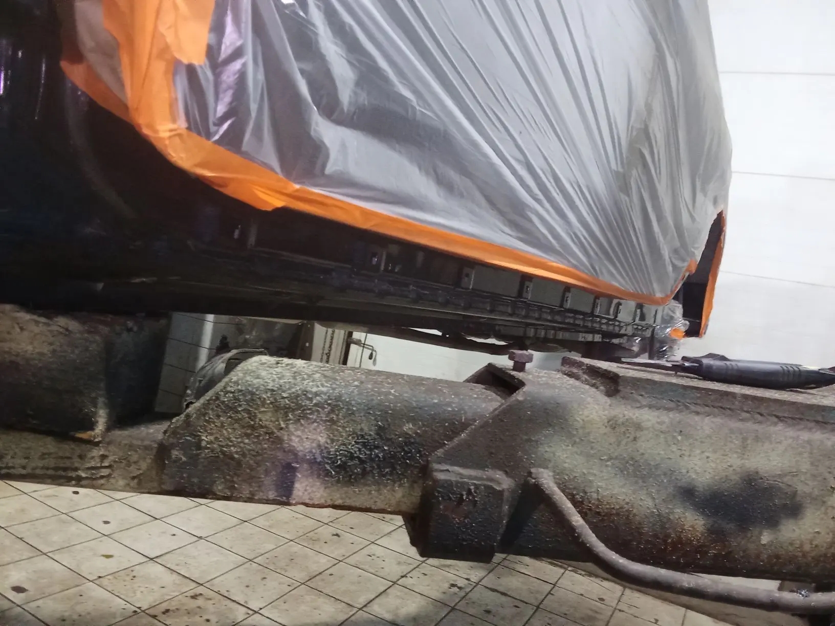 Автомобиль Honda Civic X (FC), этап: Оклейка авто. Антикоррозийная обработка в Москве и МО — НеРыжий