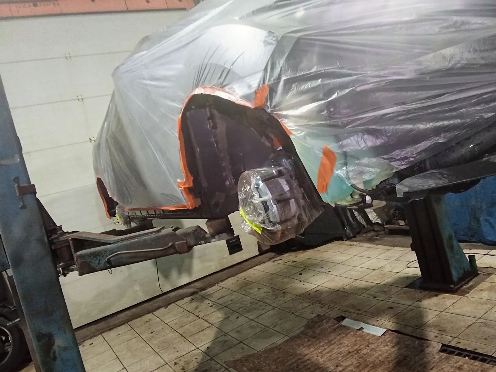 Автомобиль Honda Civic X (FC), этап: Оклейка авто. Антикоррозийная обработка в Москве и МО — НеРыжий