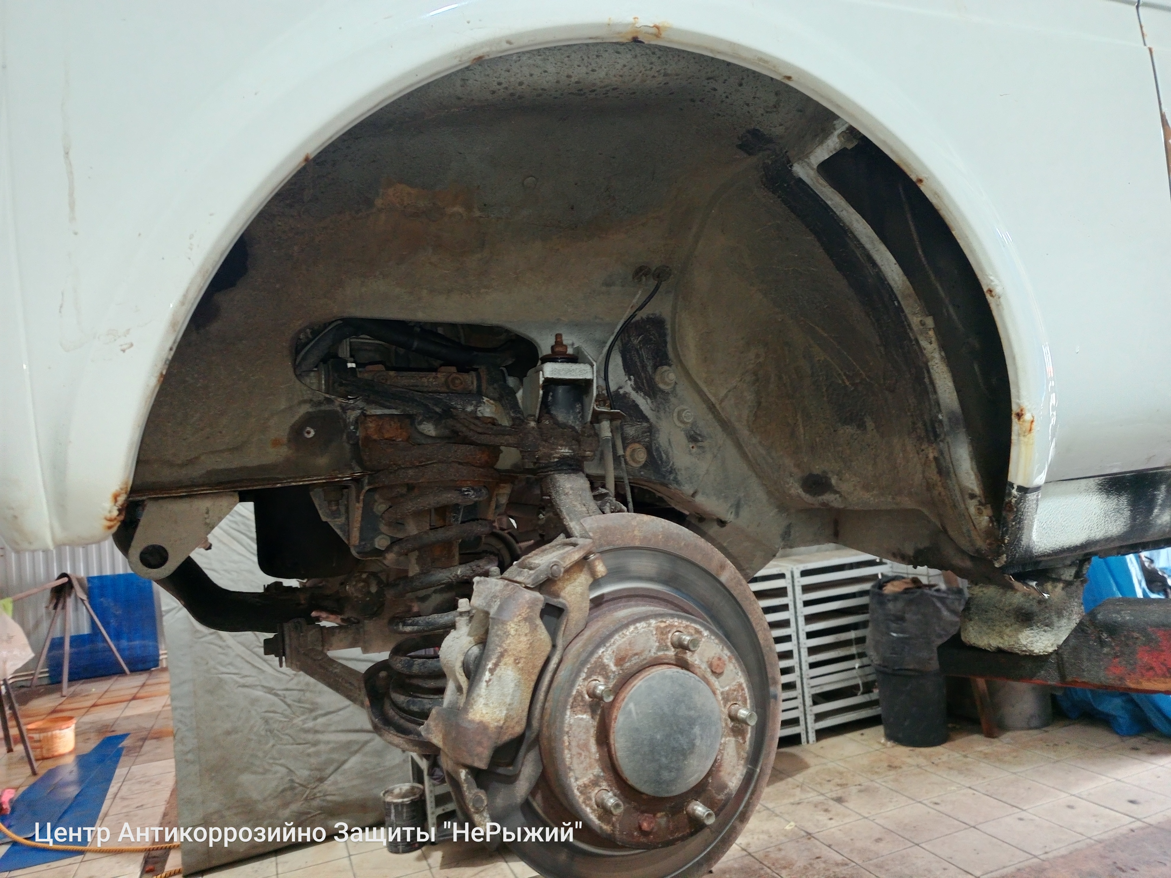 Автомобиль VAZ Niva 4X4, этап: Разбор автомобиля. Антикоррозийная обработка в Москве и МО — НеРыжий