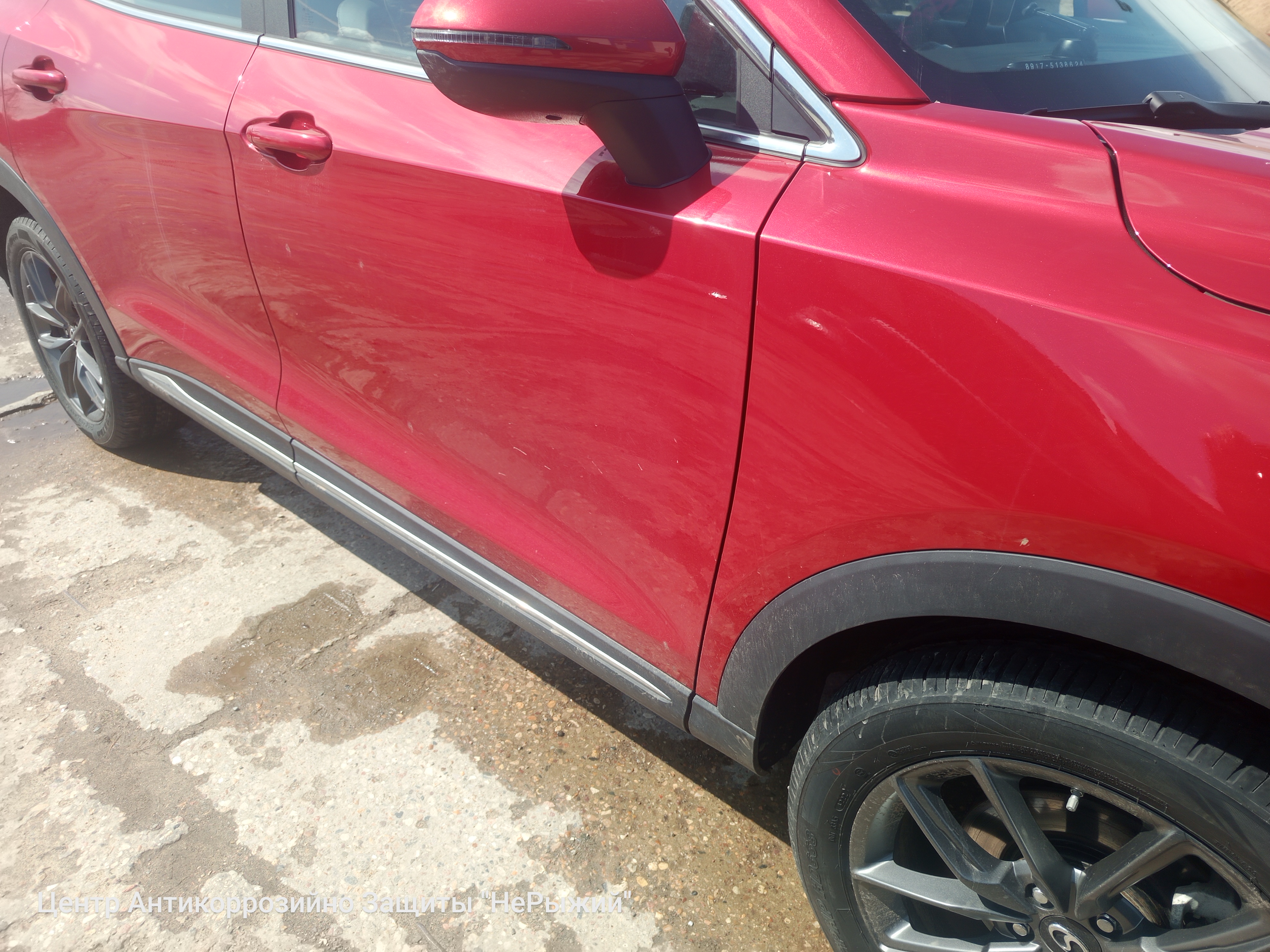Автомобиль Dongfeng Fengon 5, этап: Приемка автомобиля. Антикоррозийная обработка в Москве и МО — НеРыжий