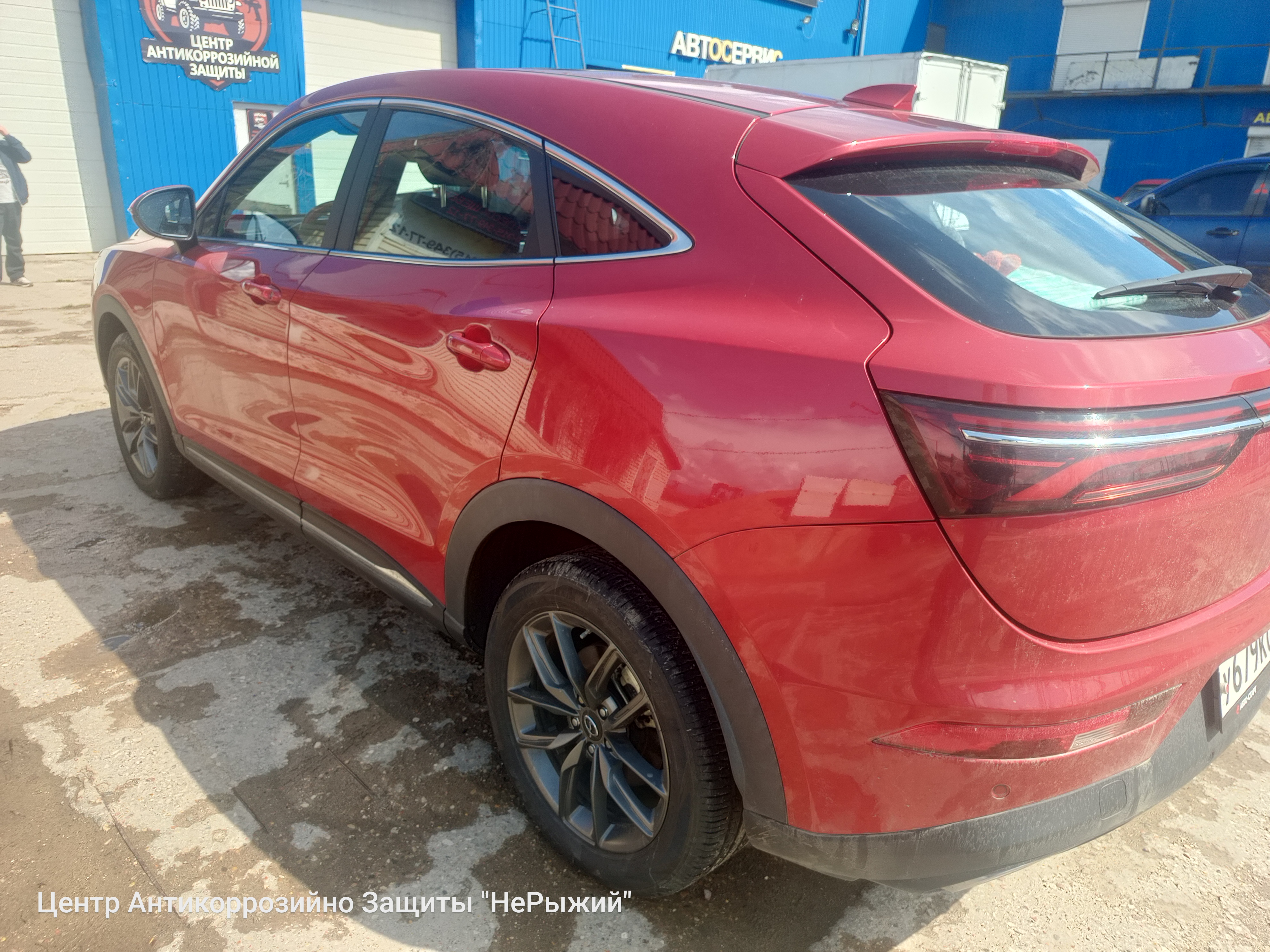 Автомобиль Dongfeng Fengon 5, этап: Приемка автомобиля. Антикоррозийная обработка в Москве и МО — НеРыжий