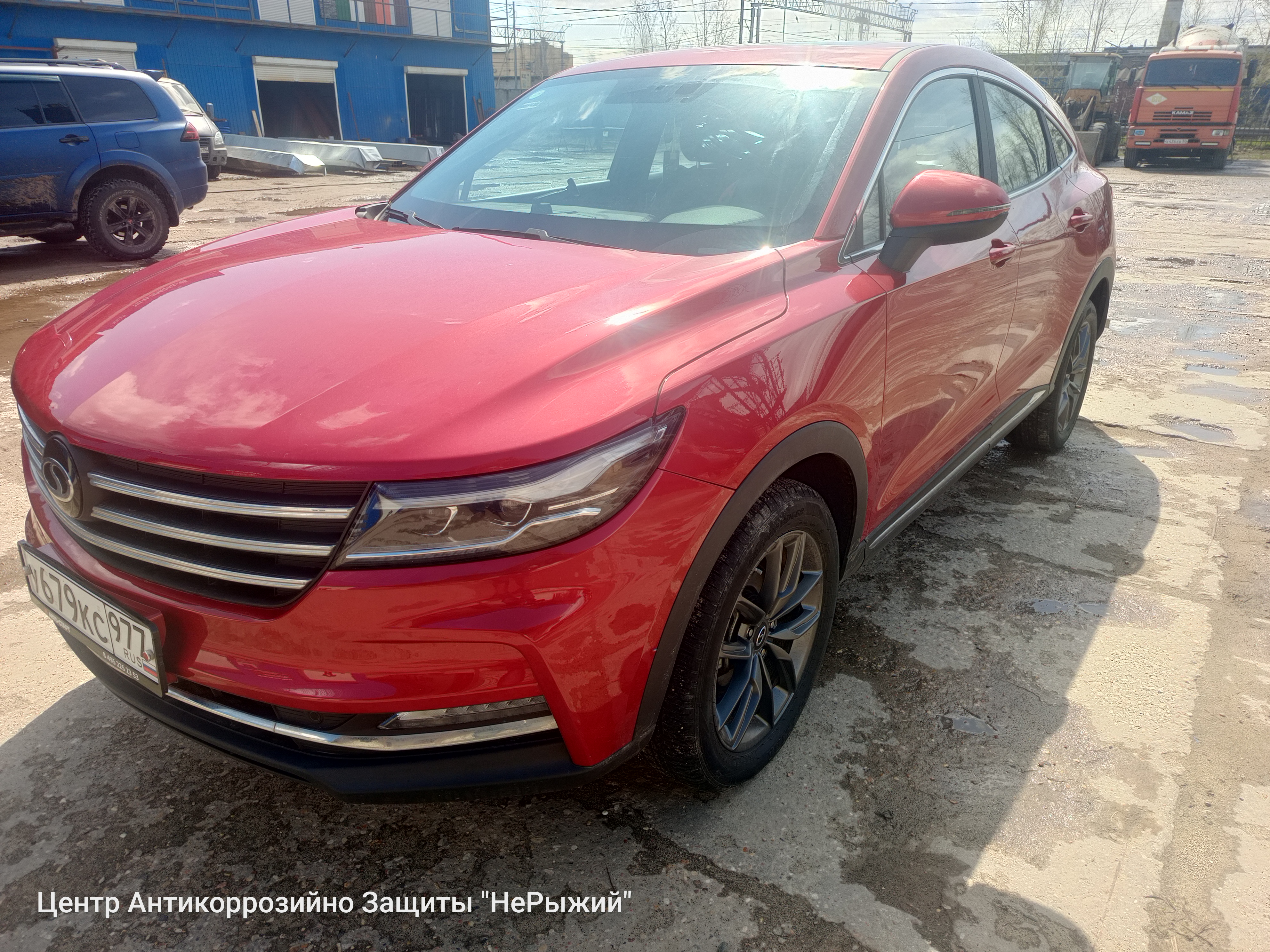 Автомобиль Dongfeng Fengon 5, этап: Приемка автомобиля. Антикоррозийная обработка в Москве и МО — НеРыжий