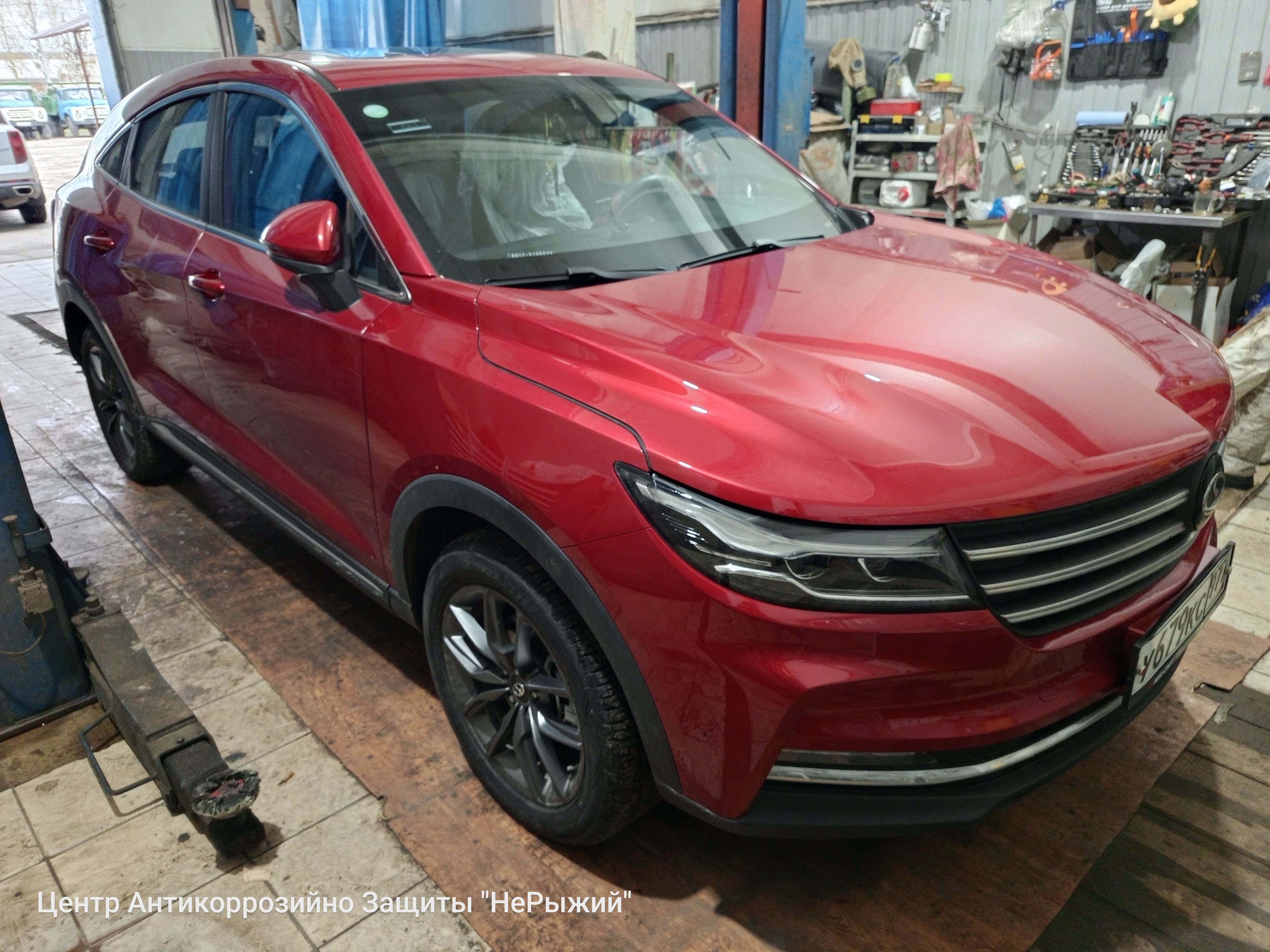 Автомобиль Dongfeng Fengon 5, этап: Приемка автомобиля. Антикоррозийная обработка в Москве и МО — НеРыжий