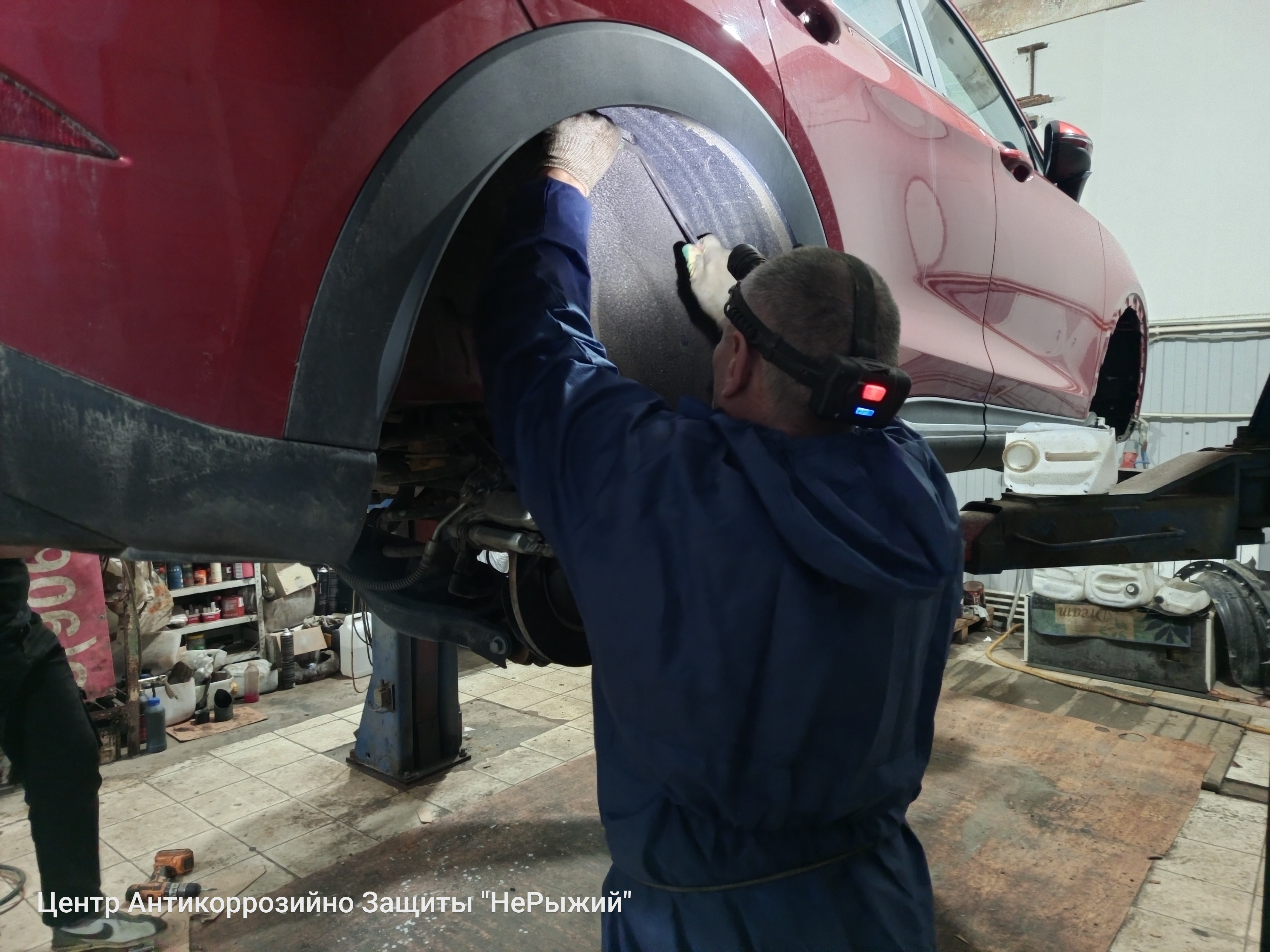Автомобиль Dongfeng Fengon 5, этап: Разбор автомобиля. Антикоррозийная обработка в Москве и МО — НеРыжий