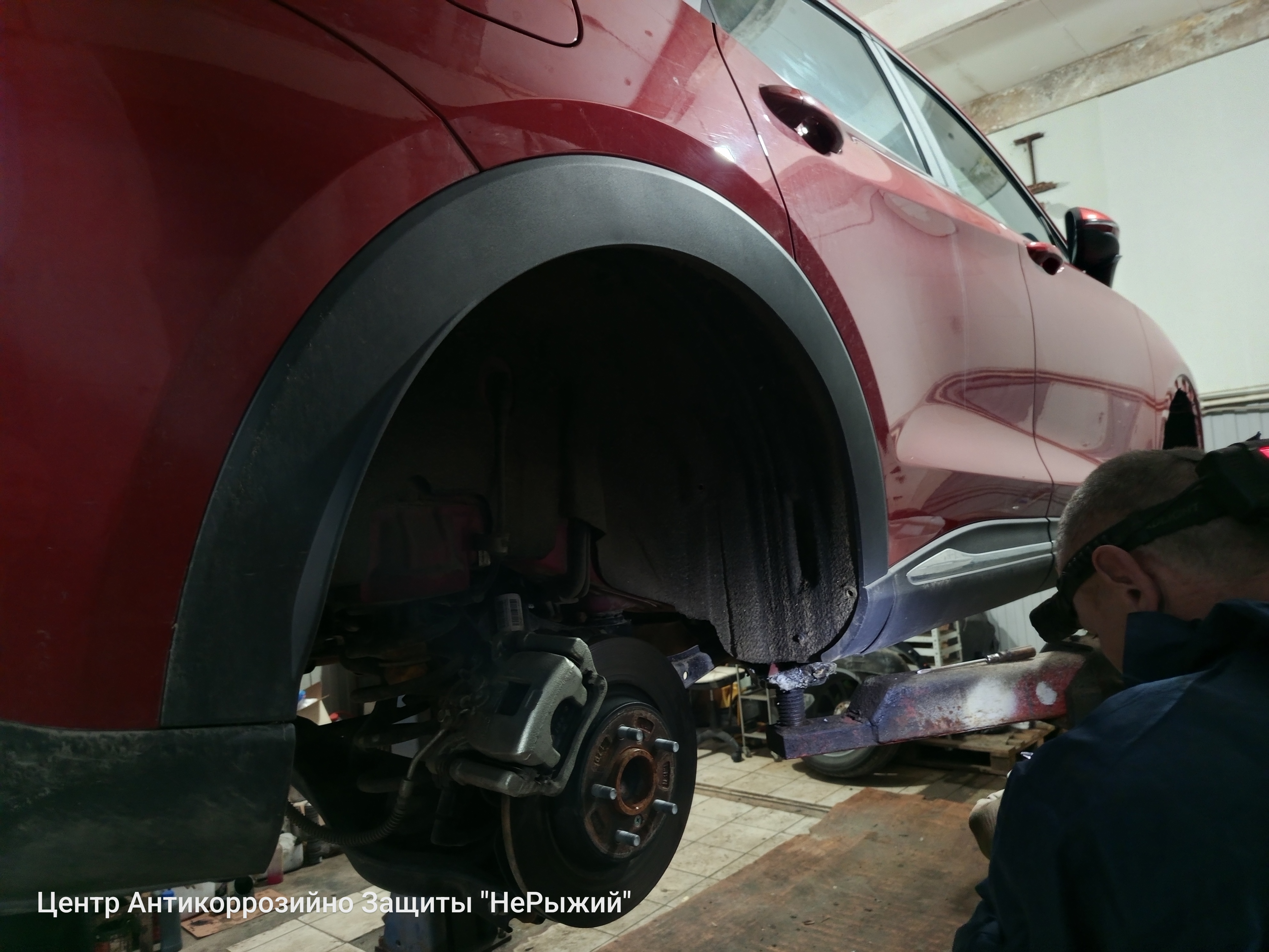 Автомобиль Dongfeng Fengon 5, этап: Разбор автомобиля. Антикоррозийная обработка в Москве и МО — НеРыжий