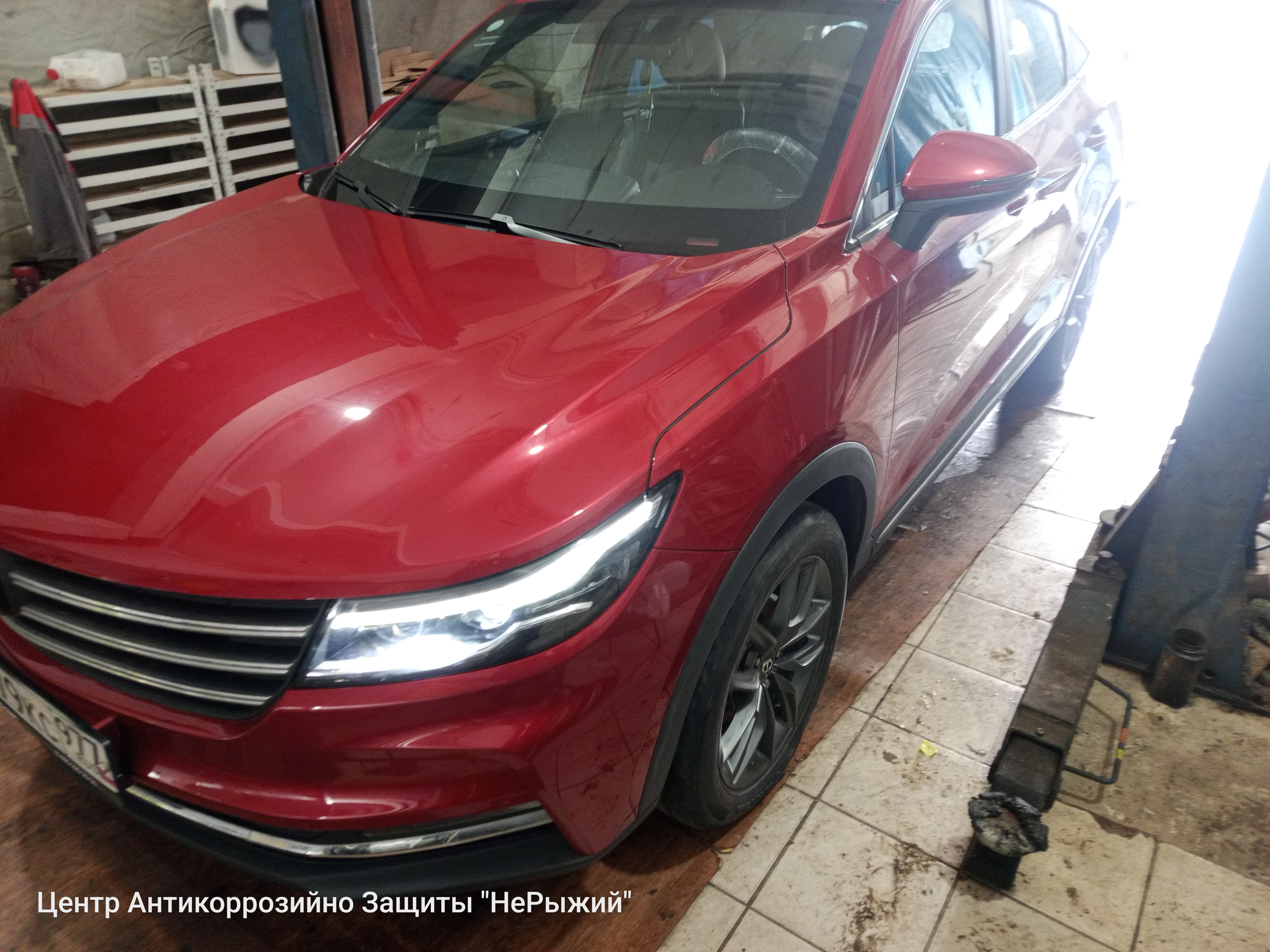 Автомобиль Dongfeng Fengon 5, этап: Выдача авто. Антикоррозийная обработка в Москве и МО — НеРыжий