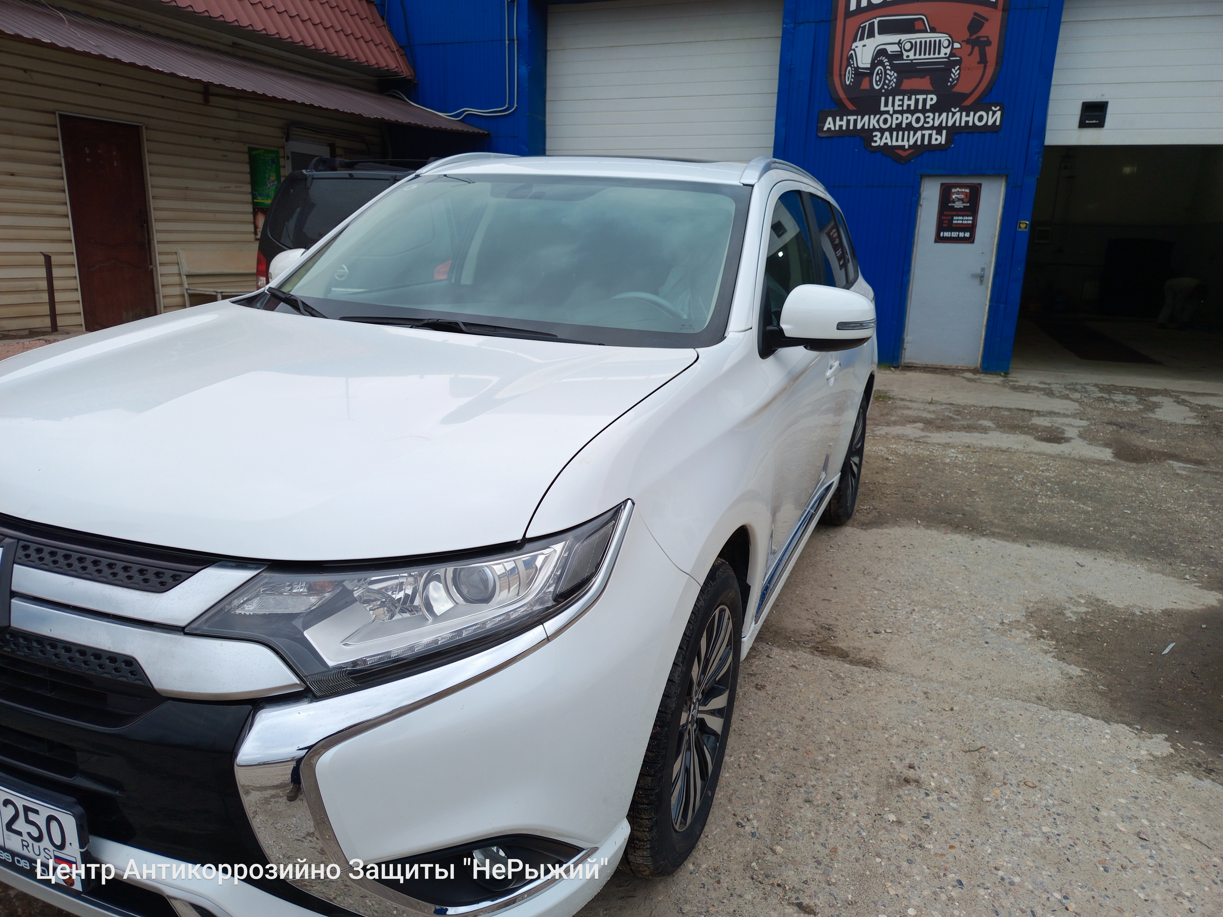 Автомобиль Hyundai Palisade, этап: Приемка автомобиля. Антикоррозийная обработка в Москве и МО — НеРыжий