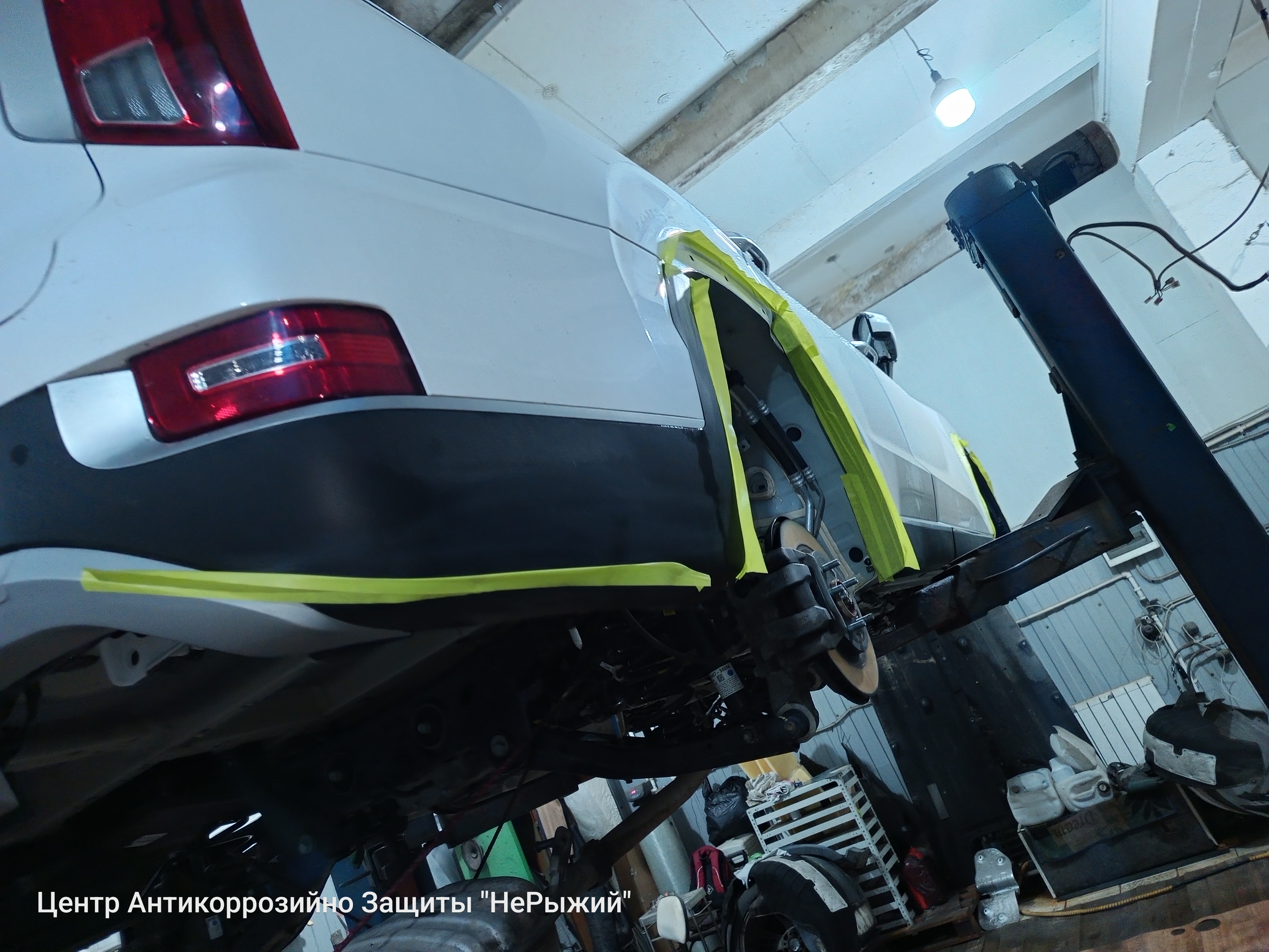 Автомобиль Hyundai Palisade, этап: Оклейка авто. Антикоррозийная обработка в Москве и МО — НеРыжий