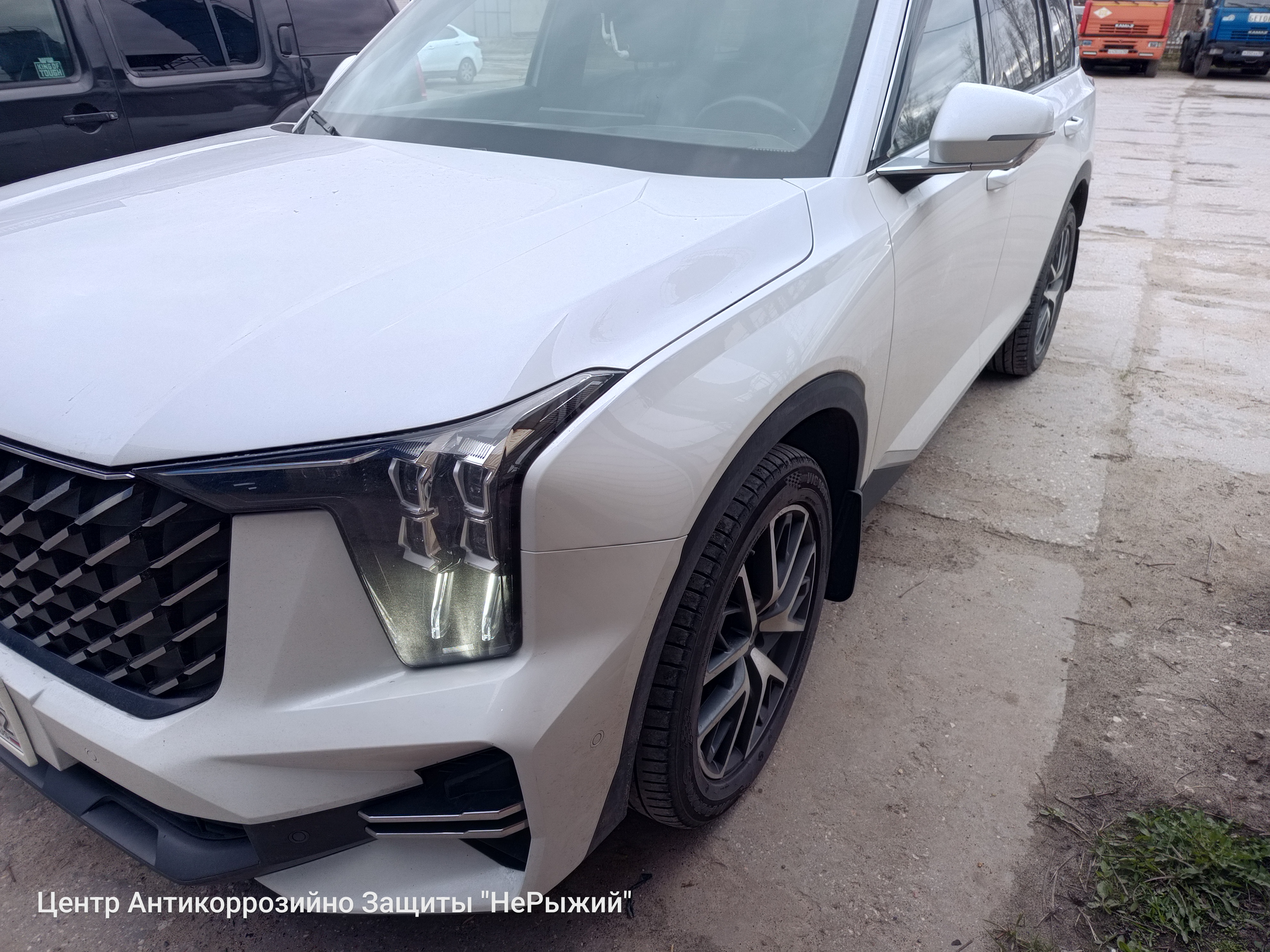 Автомобиль GAC GS8 II, этап: Приемка автомобиля. Антикоррозийная обработка в Москве и МО — НеРыжий