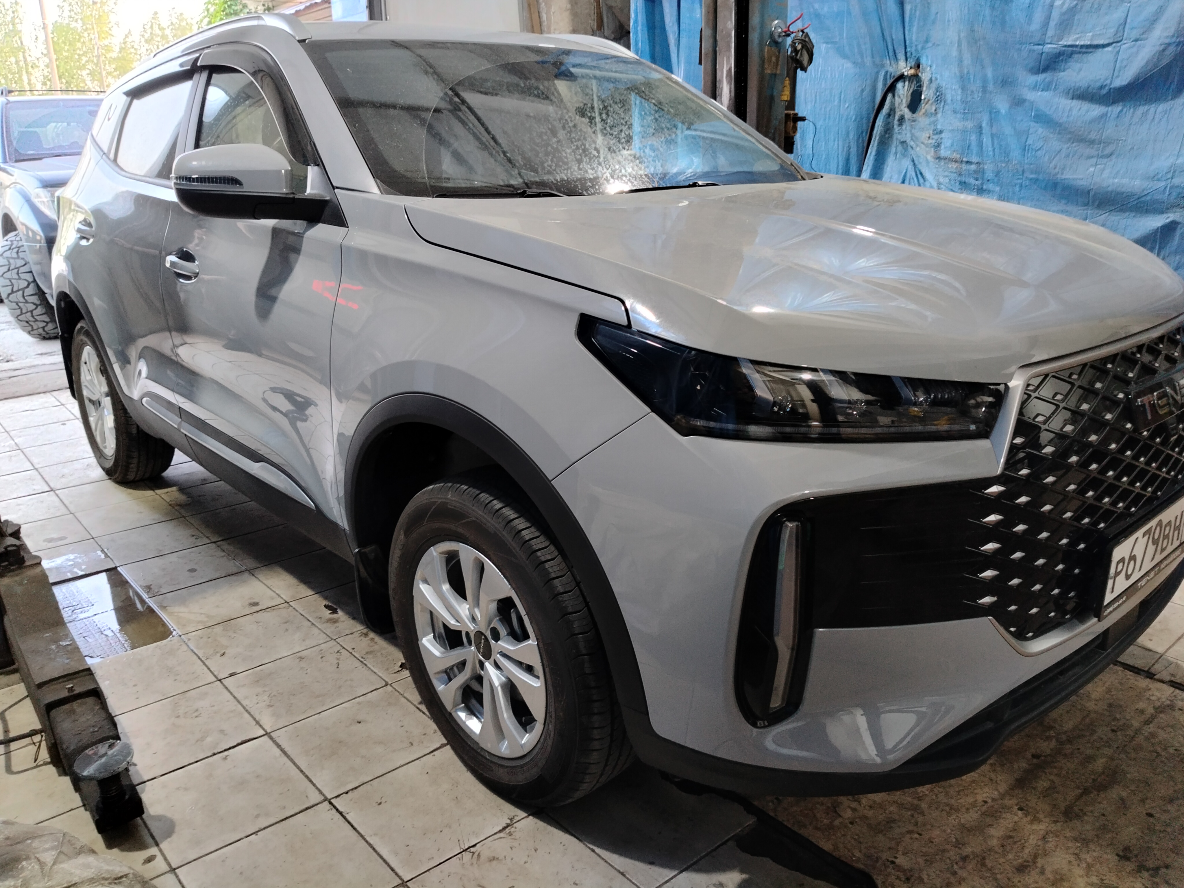 Автомобиль Chery Tiggo 4 Pro, этап: Сборка авто. Антикоррозийная обработка в Москве и МО — НеРыжий