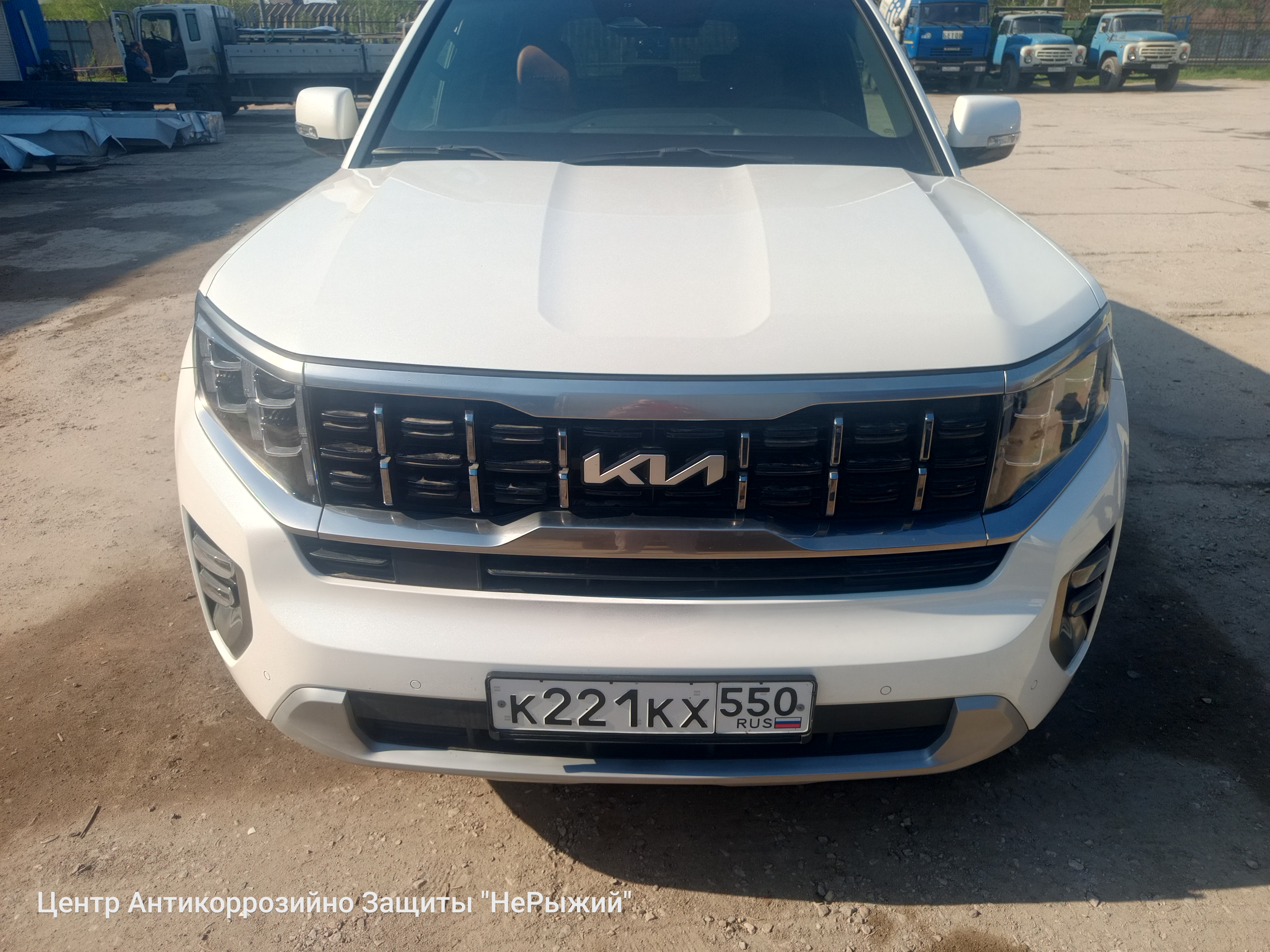 Автомобиль Kia Mohave II, этап: Приемка автомобиля. Антикоррозийная обработка в Москве и МО — НеРыжий