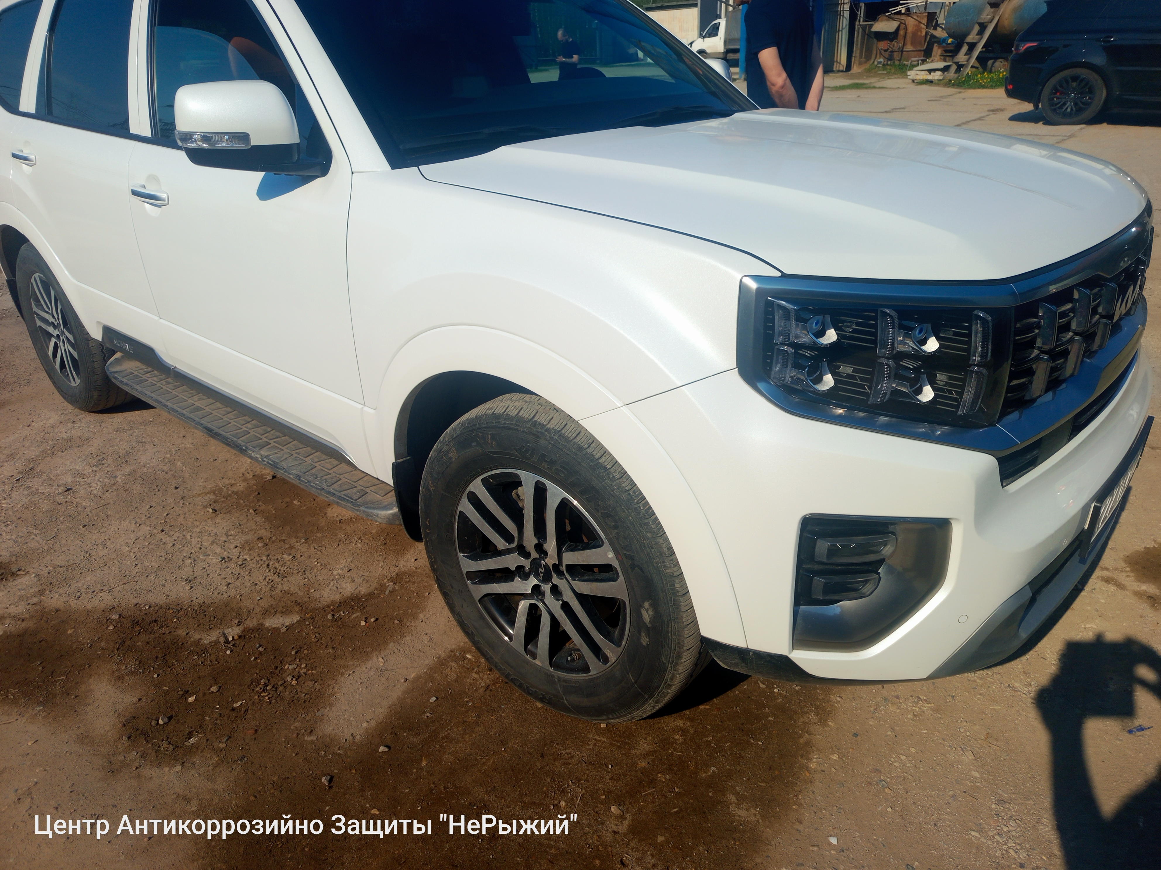 Автомобиль Kia Mohave II, этап: Приемка автомобиля. Антикоррозийная обработка в Москве и МО — НеРыжий