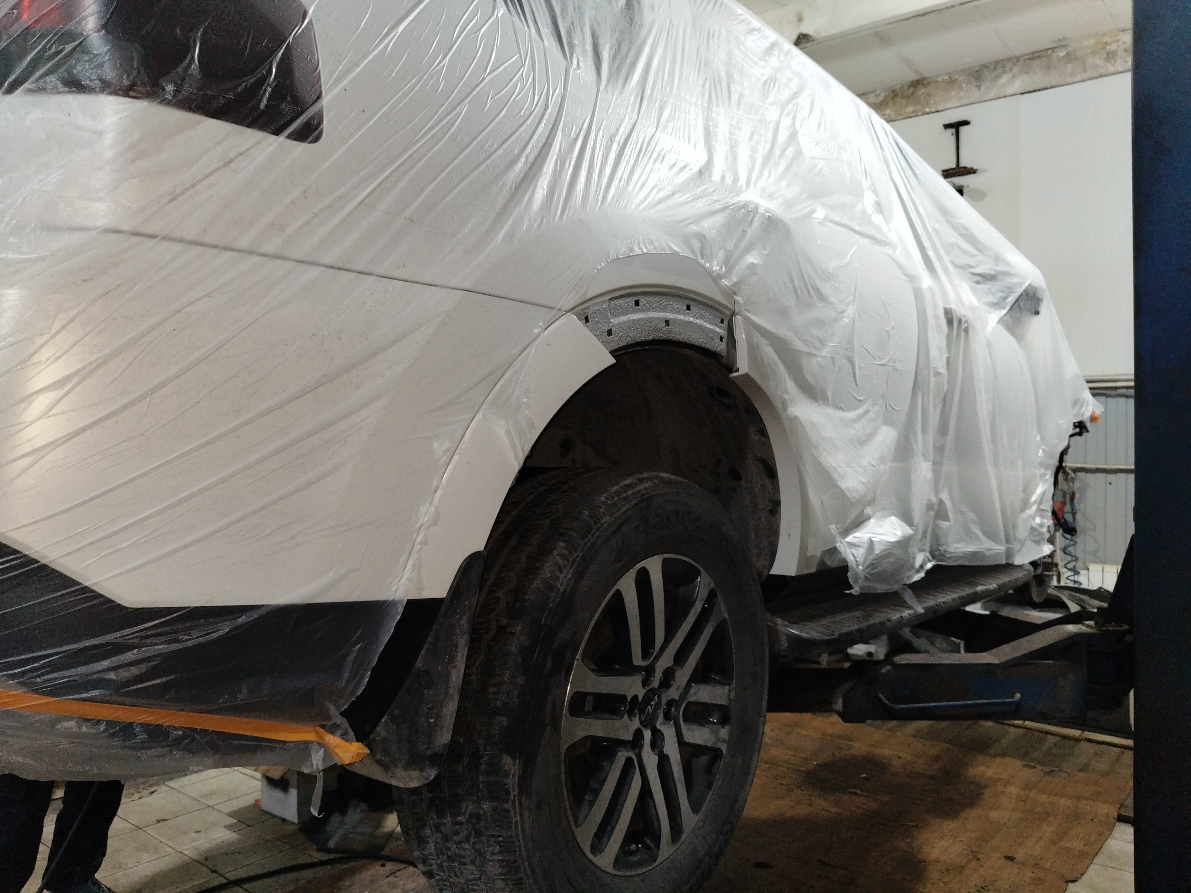 Автомобиль Kia Mohave II, этап: Сборка авто. Антикоррозийная обработка в Москве и МО — НеРыжий