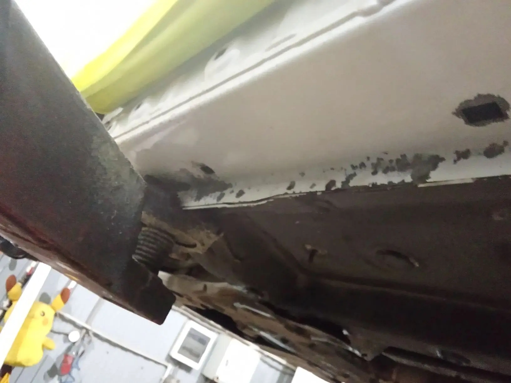 Автомобиль Hyundai i40, этап: Пескоструйная очистка. Антикоррозийная обработка в Москве и МО — НеРыжий