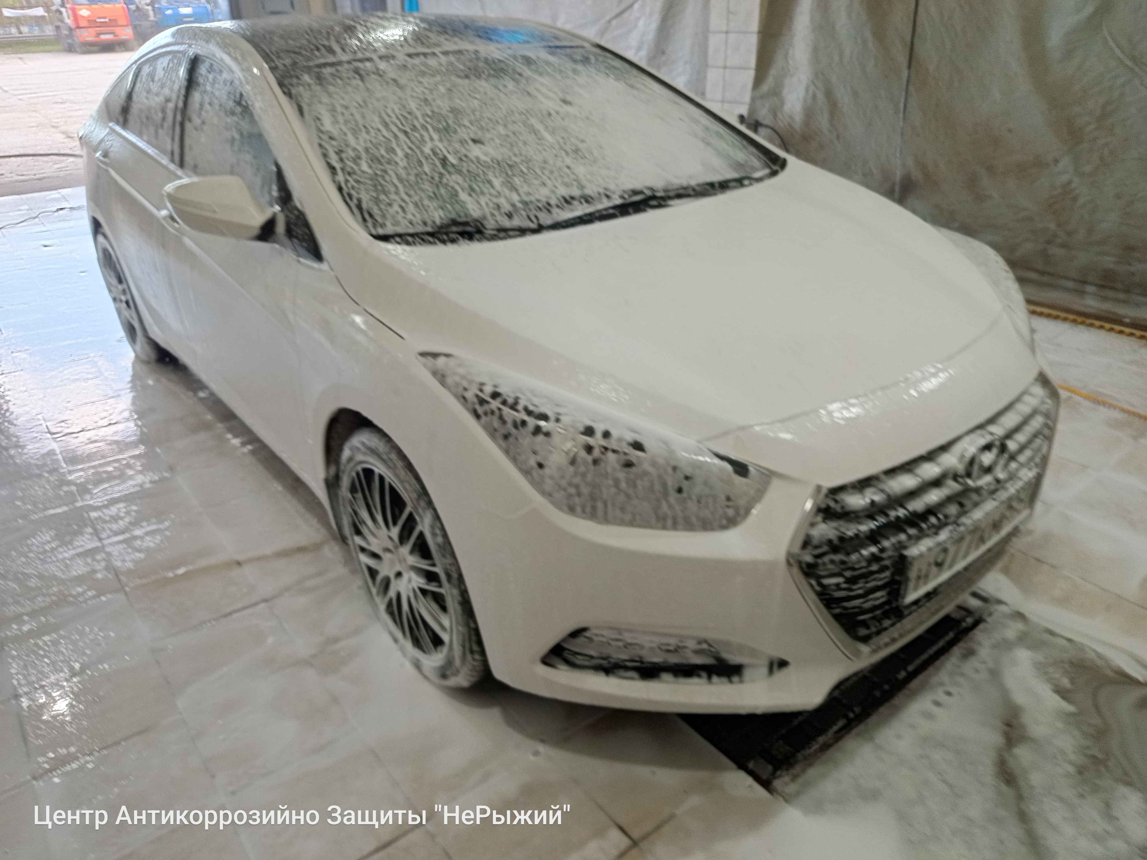 Автомобиль Hyundai i40, этап: Выдача авто. Антикоррозийная обработка в Москве и МО — НеРыжий