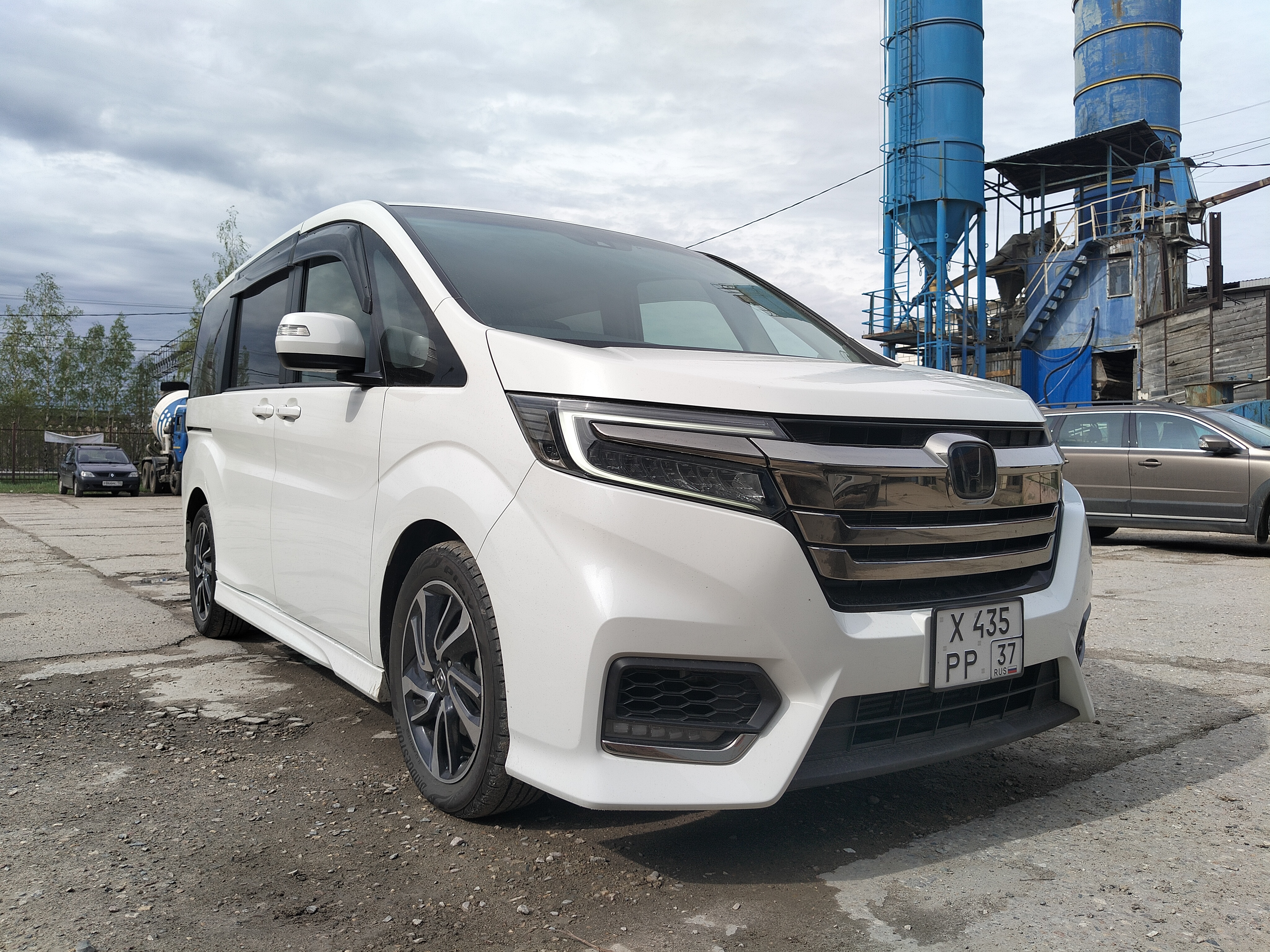 Автомобиль Honda Stepwgn VI (RP6-8), этап: Приемка автомобиля. Антикоррозийная обработка в Москве и МО — НеРыжий