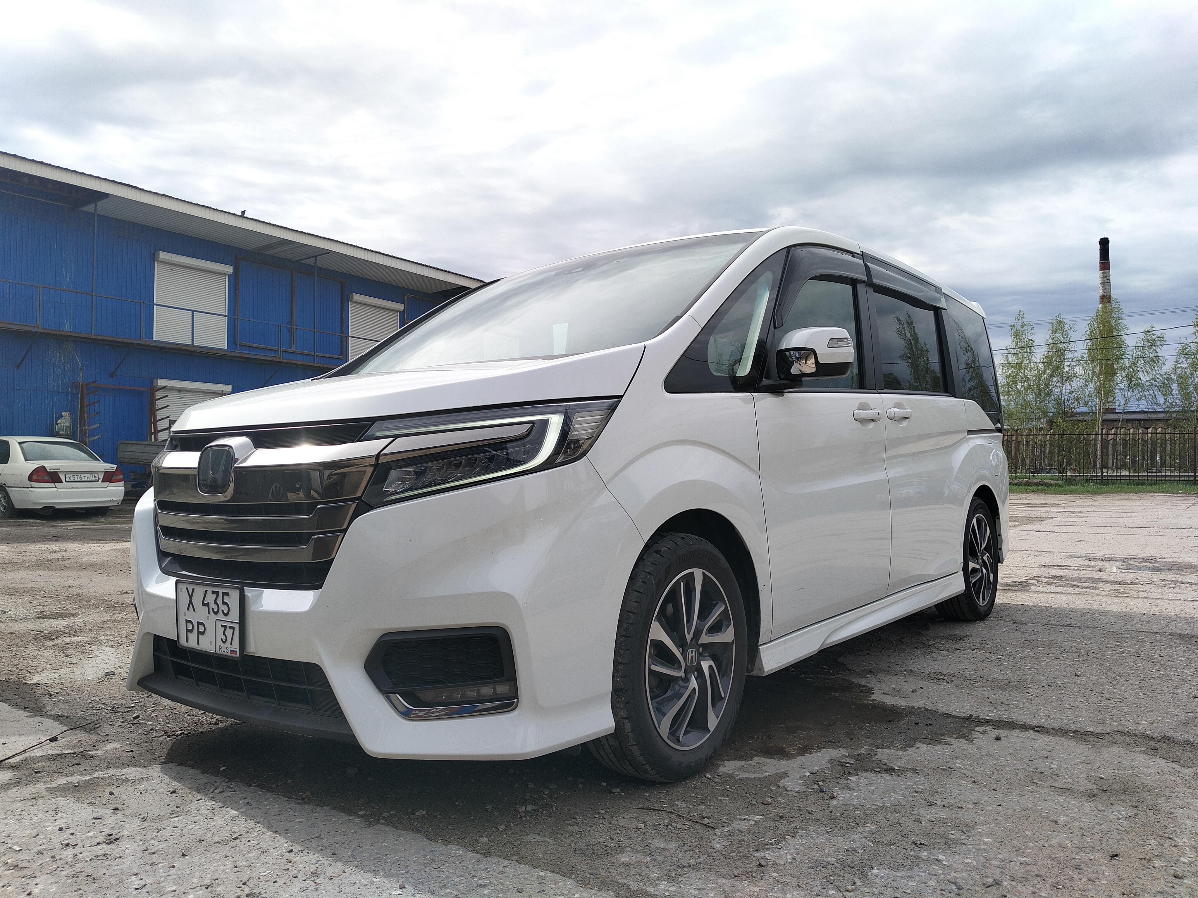 Автомобиль Honda Stepwgn VI (RP6-8), этап: Приемка автомобиля. Антикоррозийная обработка в Москве и МО — НеРыжий