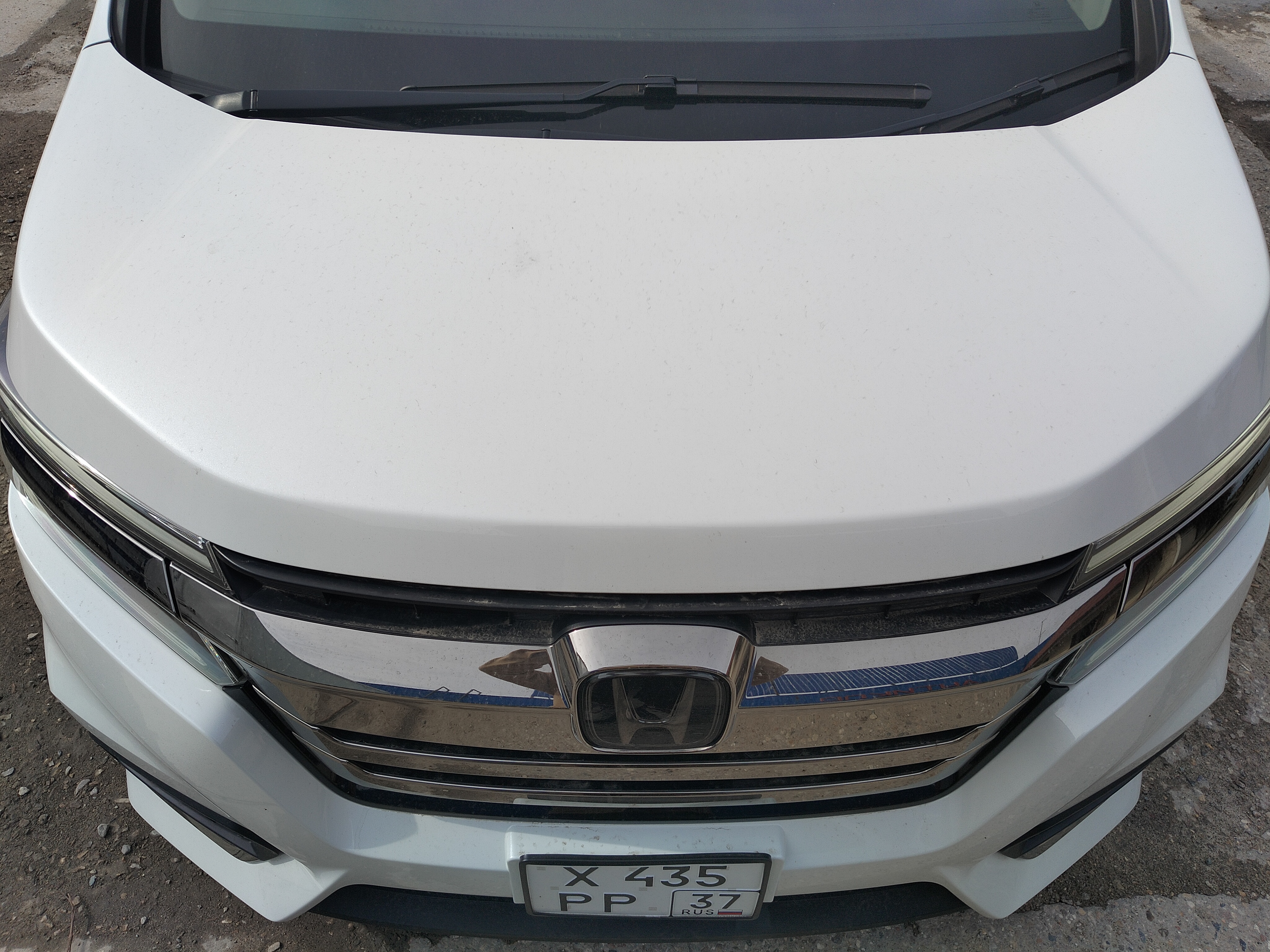 Автомобиль Honda Stepwgn VI (RP6-8), этап: Приемка автомобиля. Антикоррозийная обработка в Москве и МО — НеРыжий