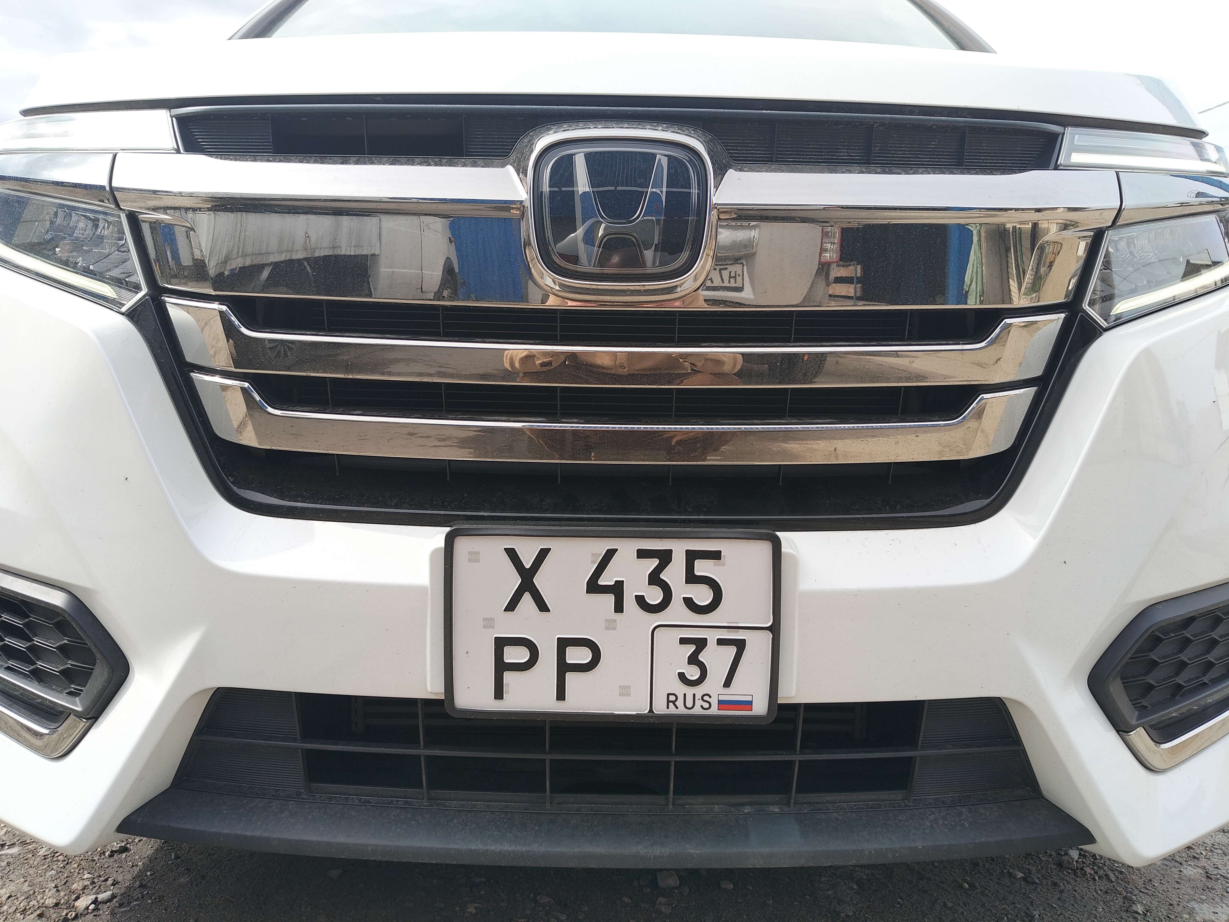 Автомобиль Honda Stepwgn VI (RP6-8), этап: Приемка автомобиля. Антикоррозийная обработка в Москве и МО — НеРыжий