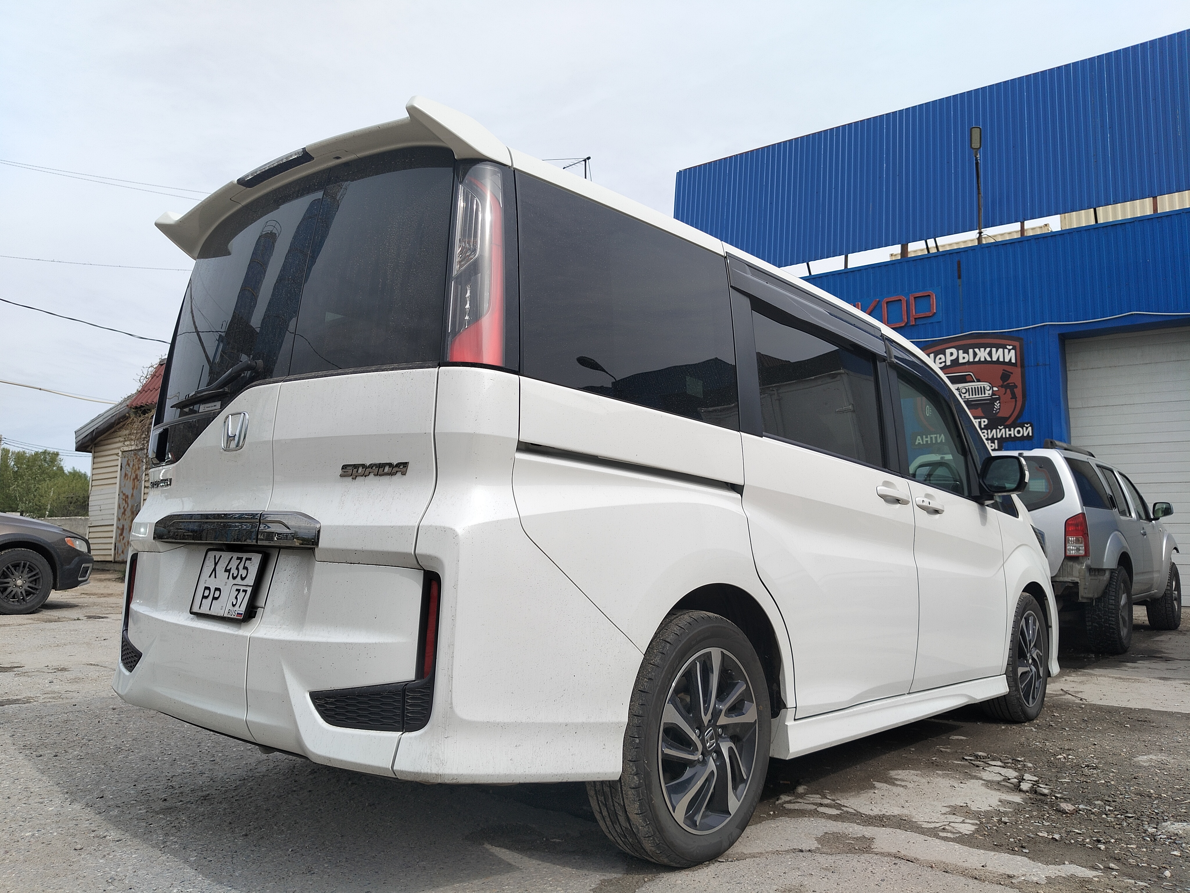 Автомобиль Honda Stepwgn VI (RP6-8), этап: Приемка автомобиля. Антикоррозийная обработка в Москве и МО — НеРыжий