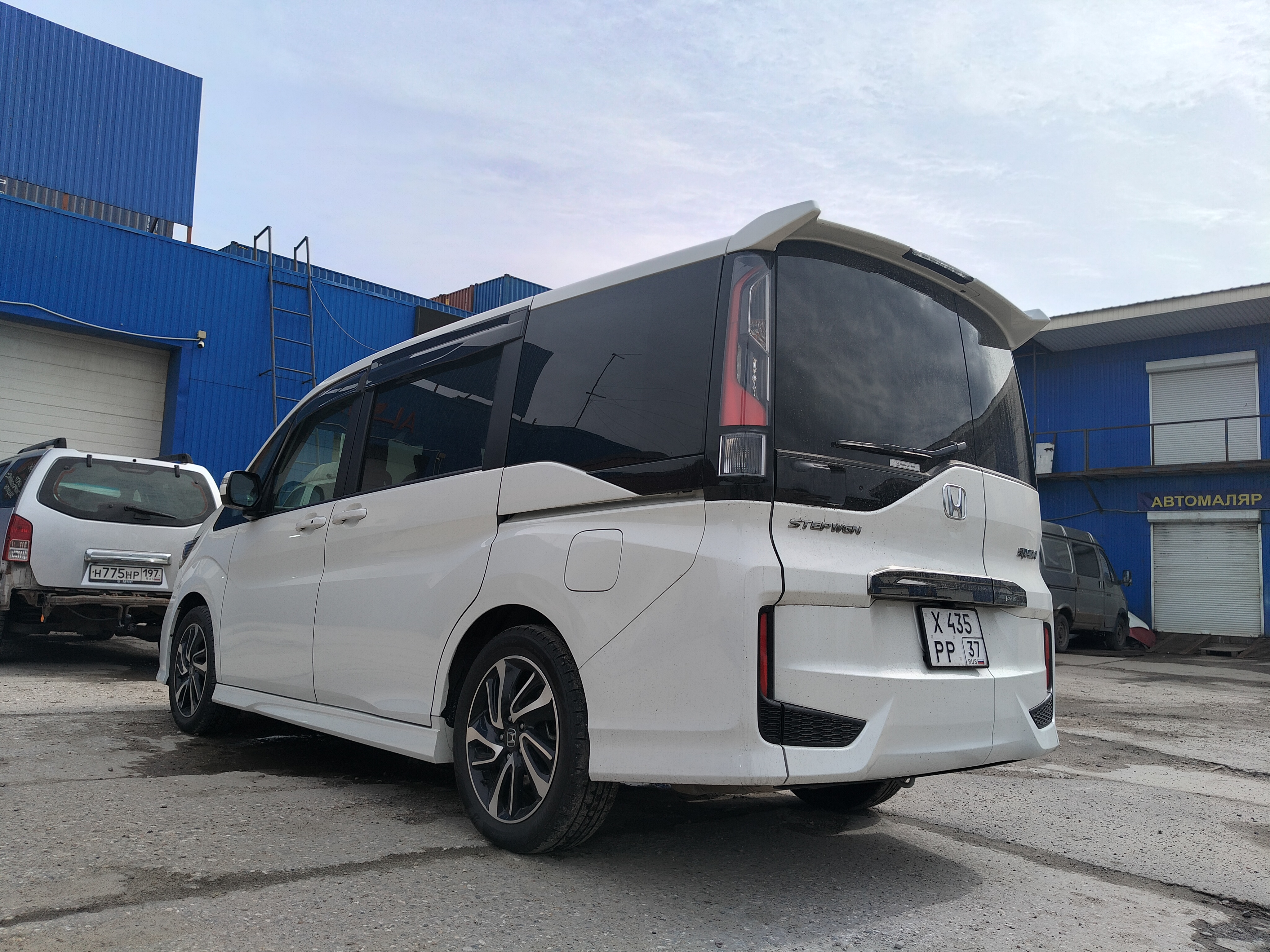 Автомобиль Honda Stepwgn VI (RP6-8), этап: Приемка автомобиля. Антикоррозийная обработка в Москве и МО — НеРыжий