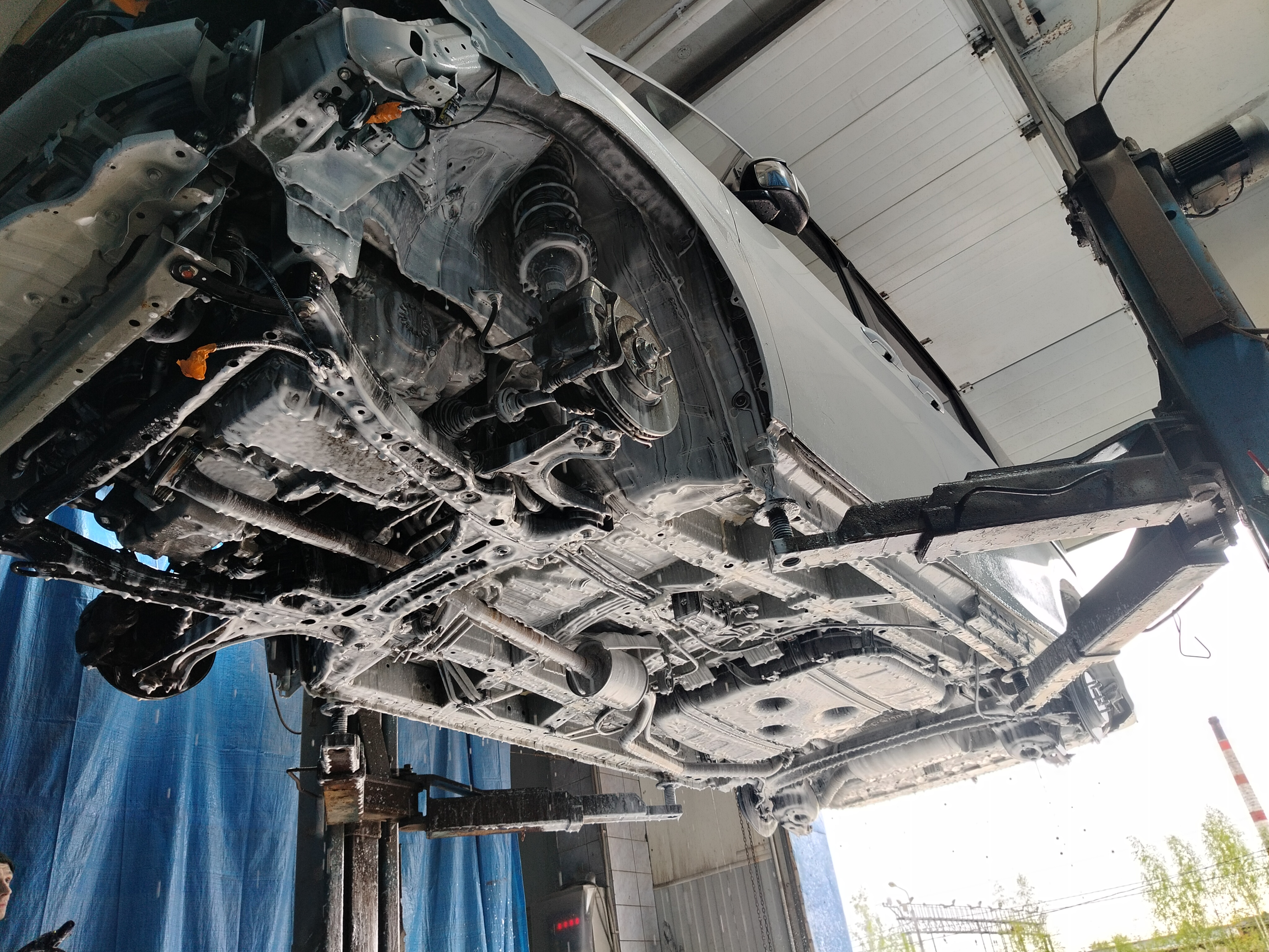 Автомобиль Honda Stepwgn VI (RP6-8), этап: Мойка автомобиля. Антикоррозийная обработка в Москве и МО — НеРыжий