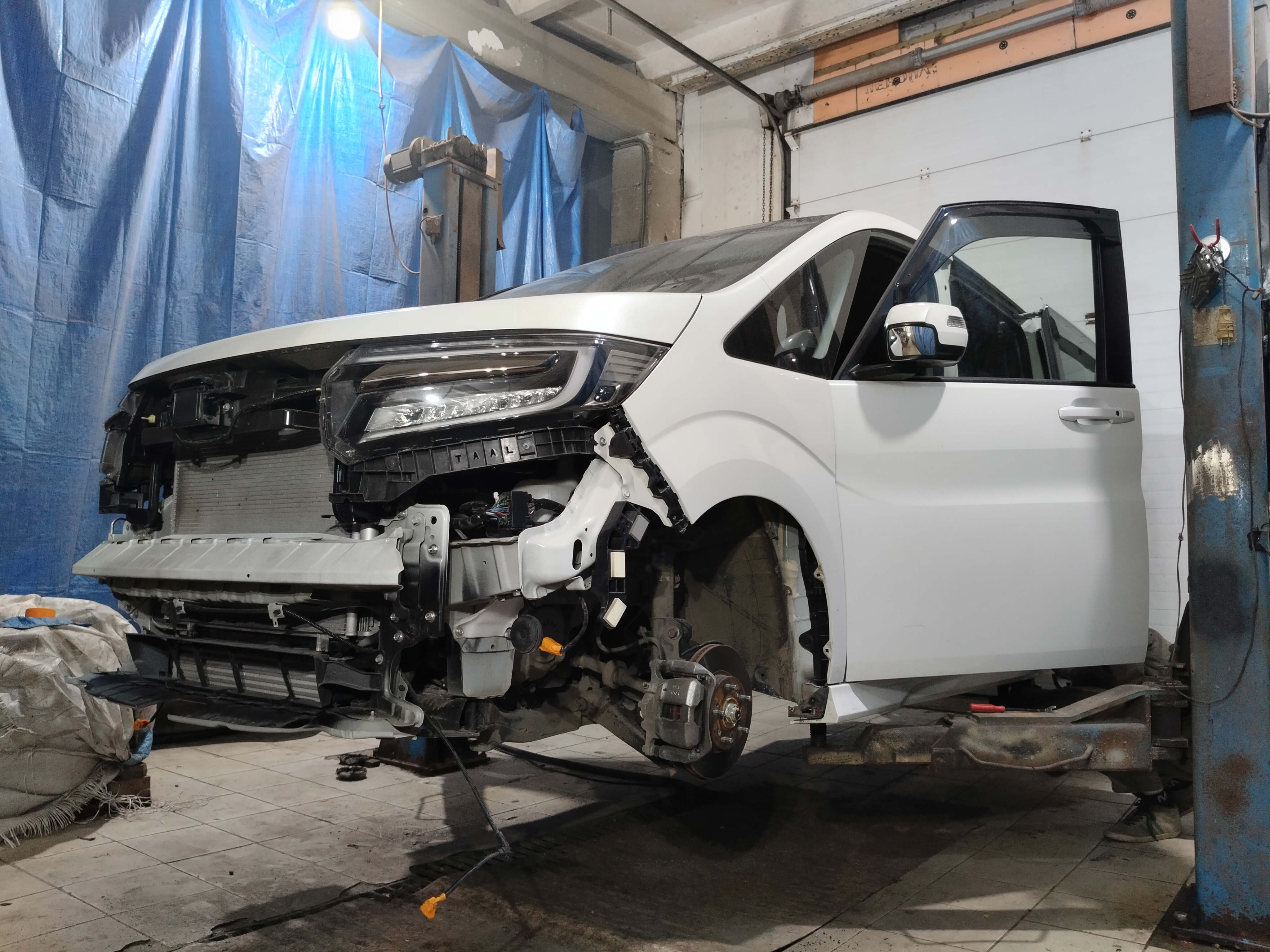 Автомобиль Honda Stepwgn VI (RP6-8), этап: Разбор автомобиля. Антикоррозийная обработка в Москве и МО — НеРыжий
