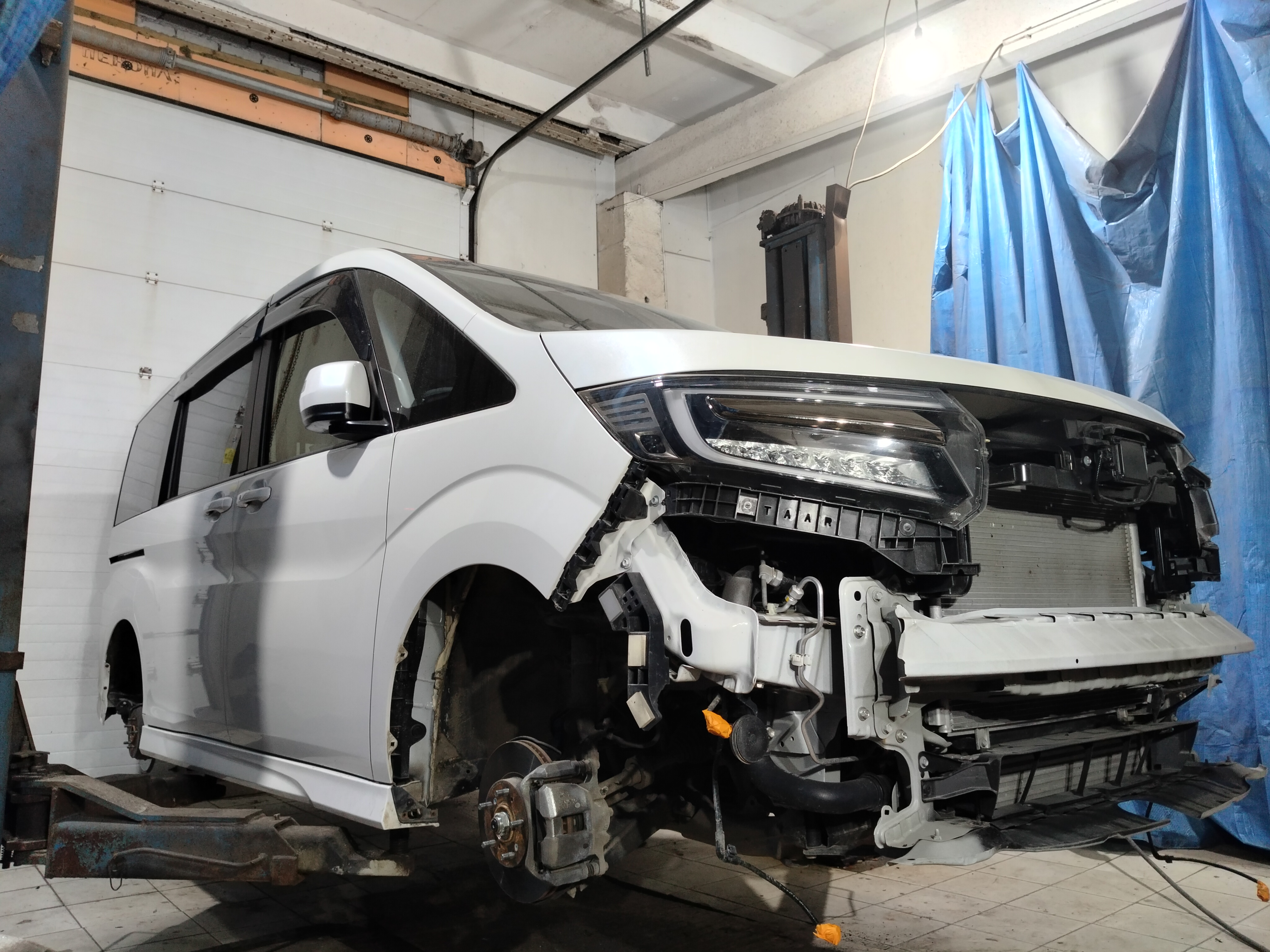 Автомобиль Honda Stepwgn VI (RP6-8), этап: Разбор автомобиля. Антикоррозийная обработка в Москве и МО — НеРыжий