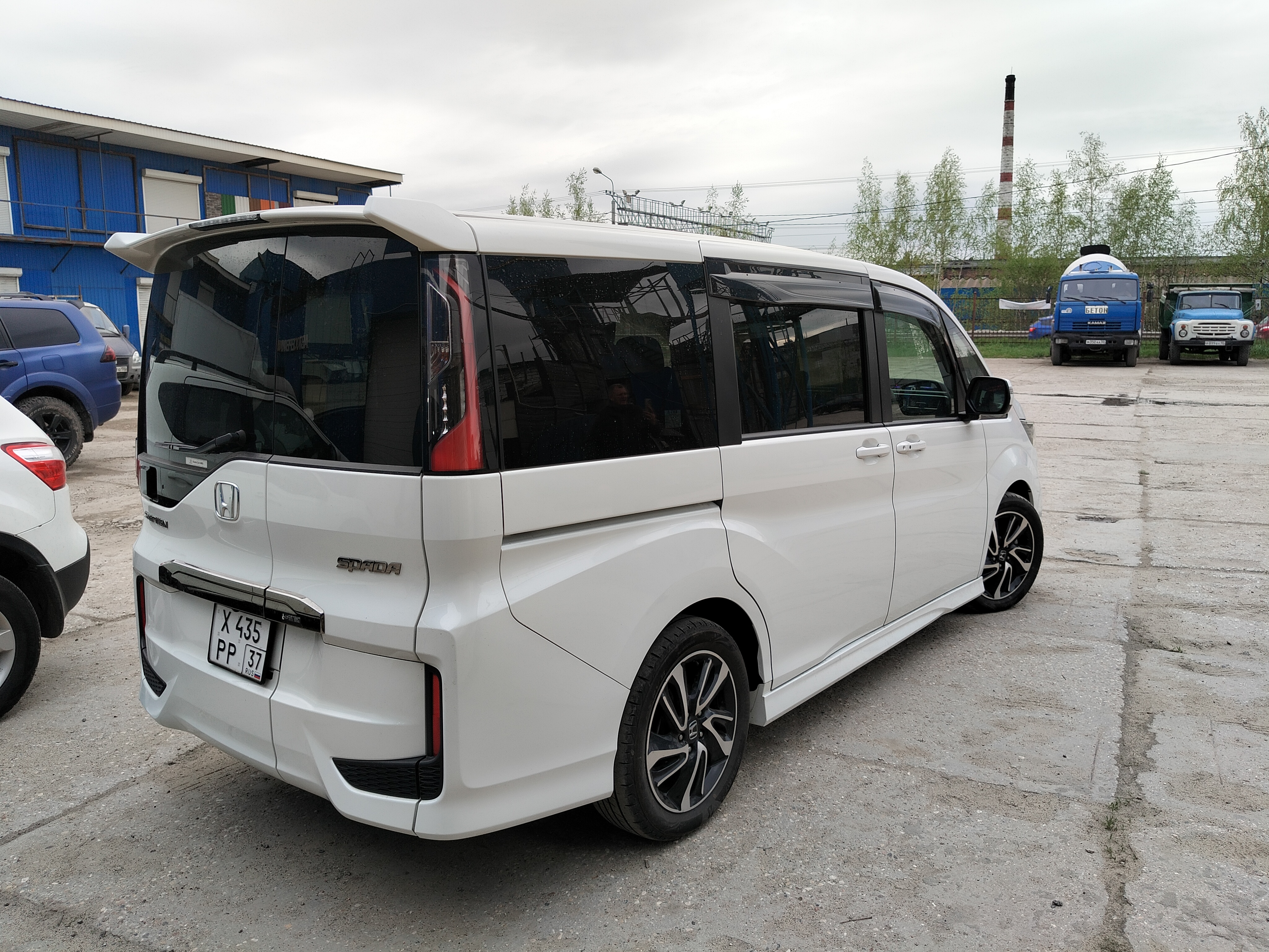 Автомобиль Honda Stepwgn VI (RP6-8), этап: Выдача авто. Антикоррозийная обработка в Москве и МО — НеРыжий