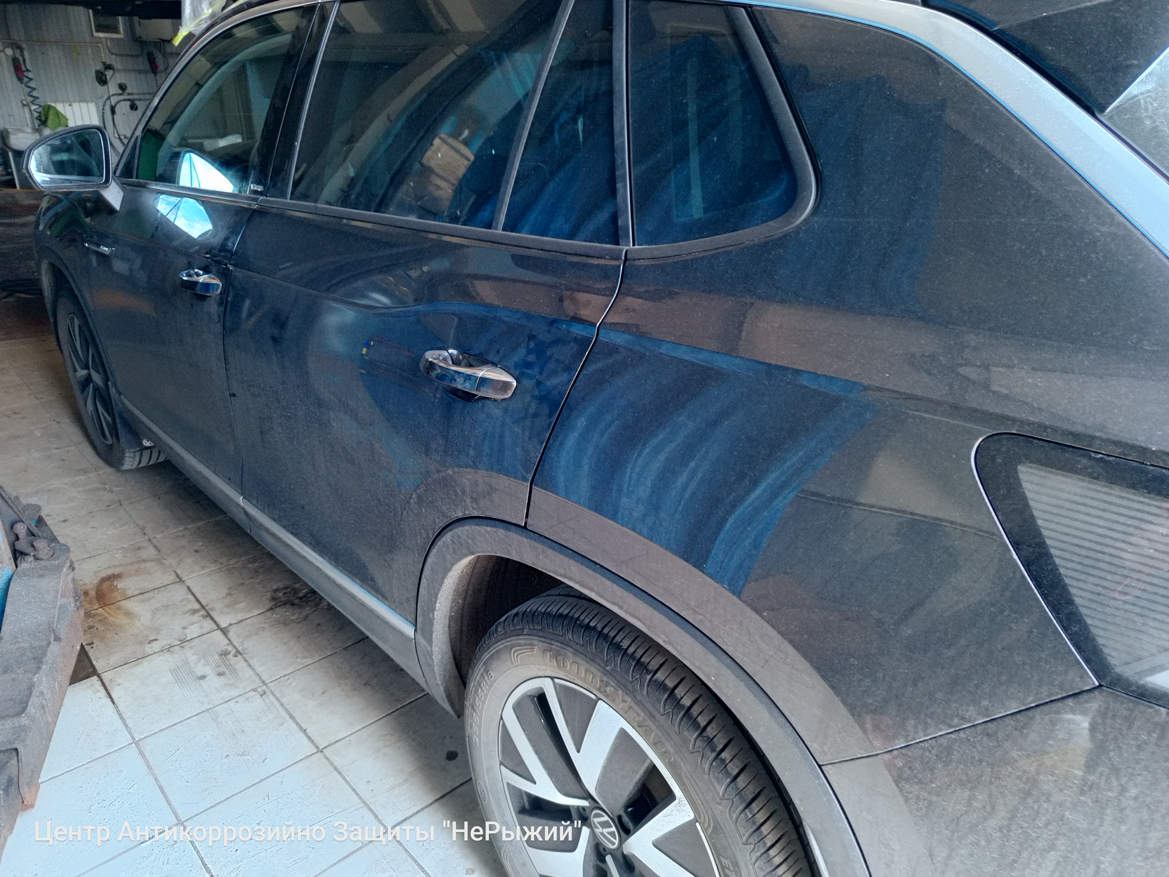 Автомобиль Volkswagen Tayron, этап: Приемка автомобиля. Антикоррозийная обработка в Москве и МО — НеРыжий