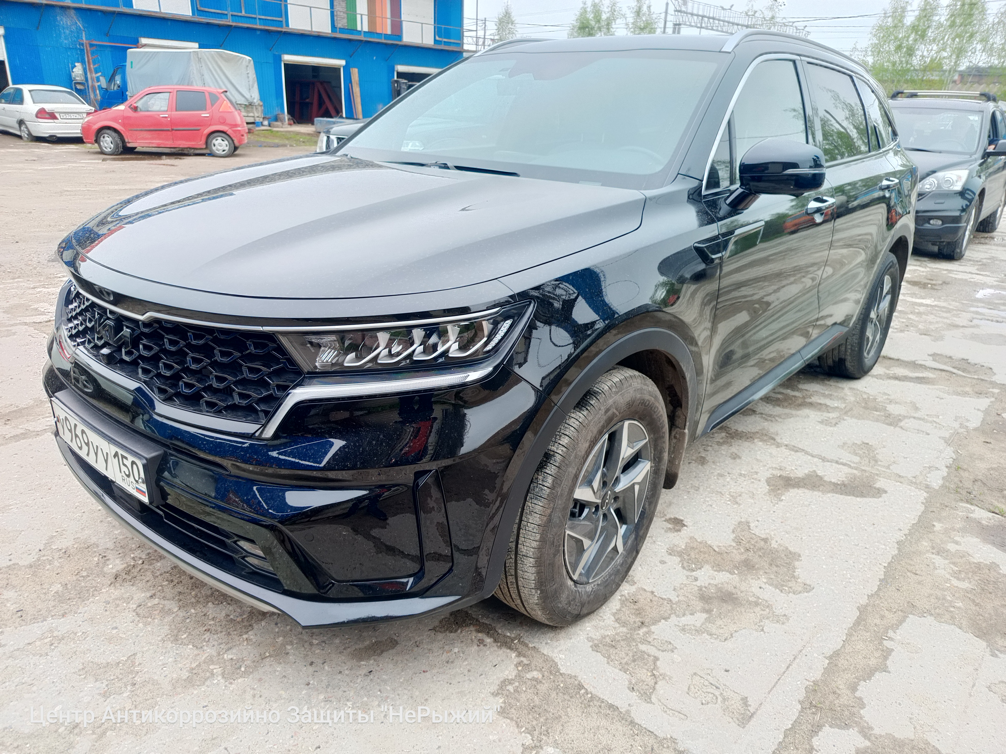 Автомобиль Kia Sorento IV (MQ4), этап: Приемка автомобиля. Антикоррозийная обработка в Москве и МО — НеРыжий