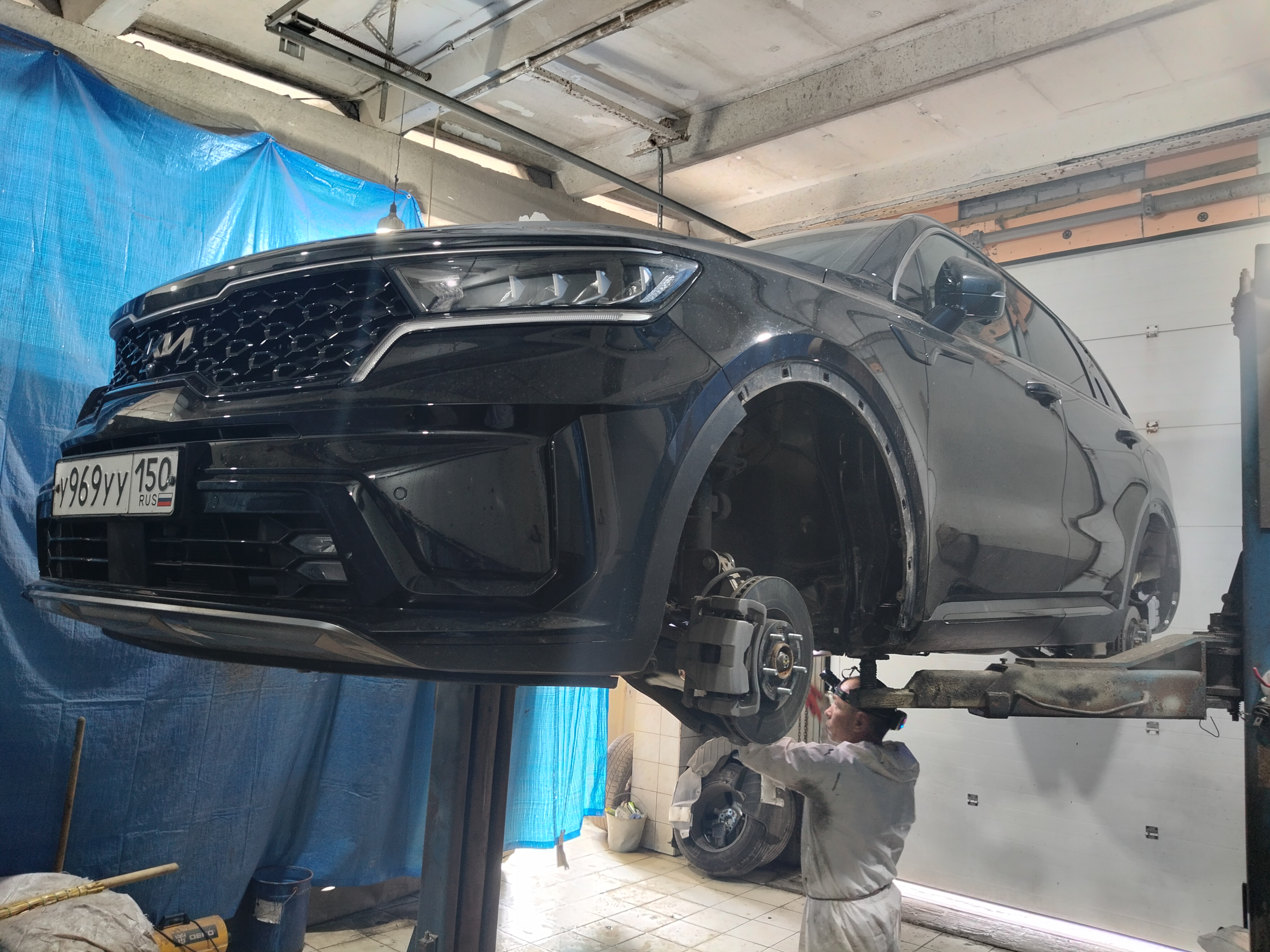 Автомобиль Kia Sorento IV (MQ4), этап: Разбор автомобиля. Антикоррозийная обработка в Москве и МО — НеРыжий