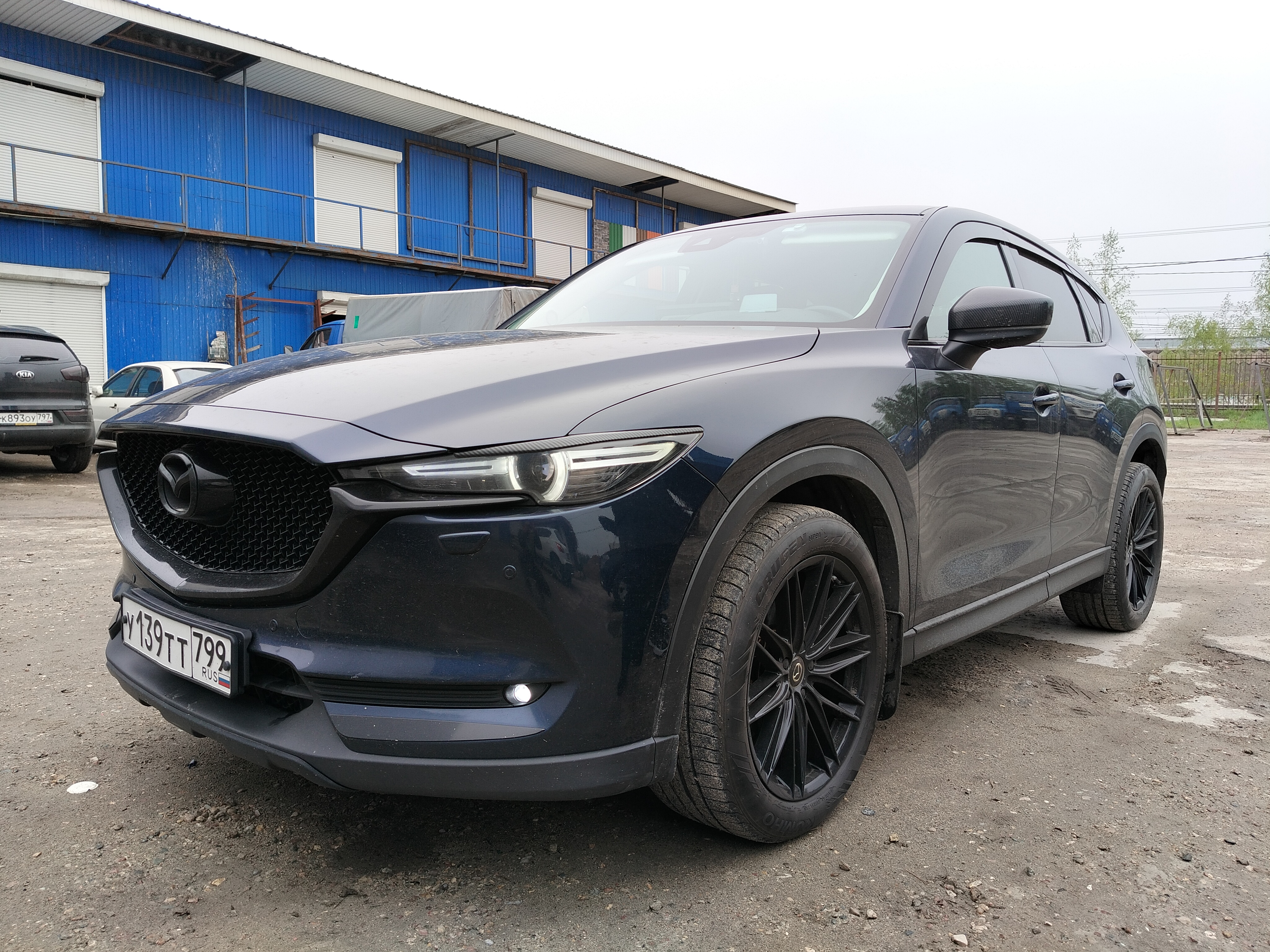 Автомобиль Mazda CX-5 II, этап: Приемка автомобиля. Антикоррозийная обработка в Москве и МО — НеРыжий