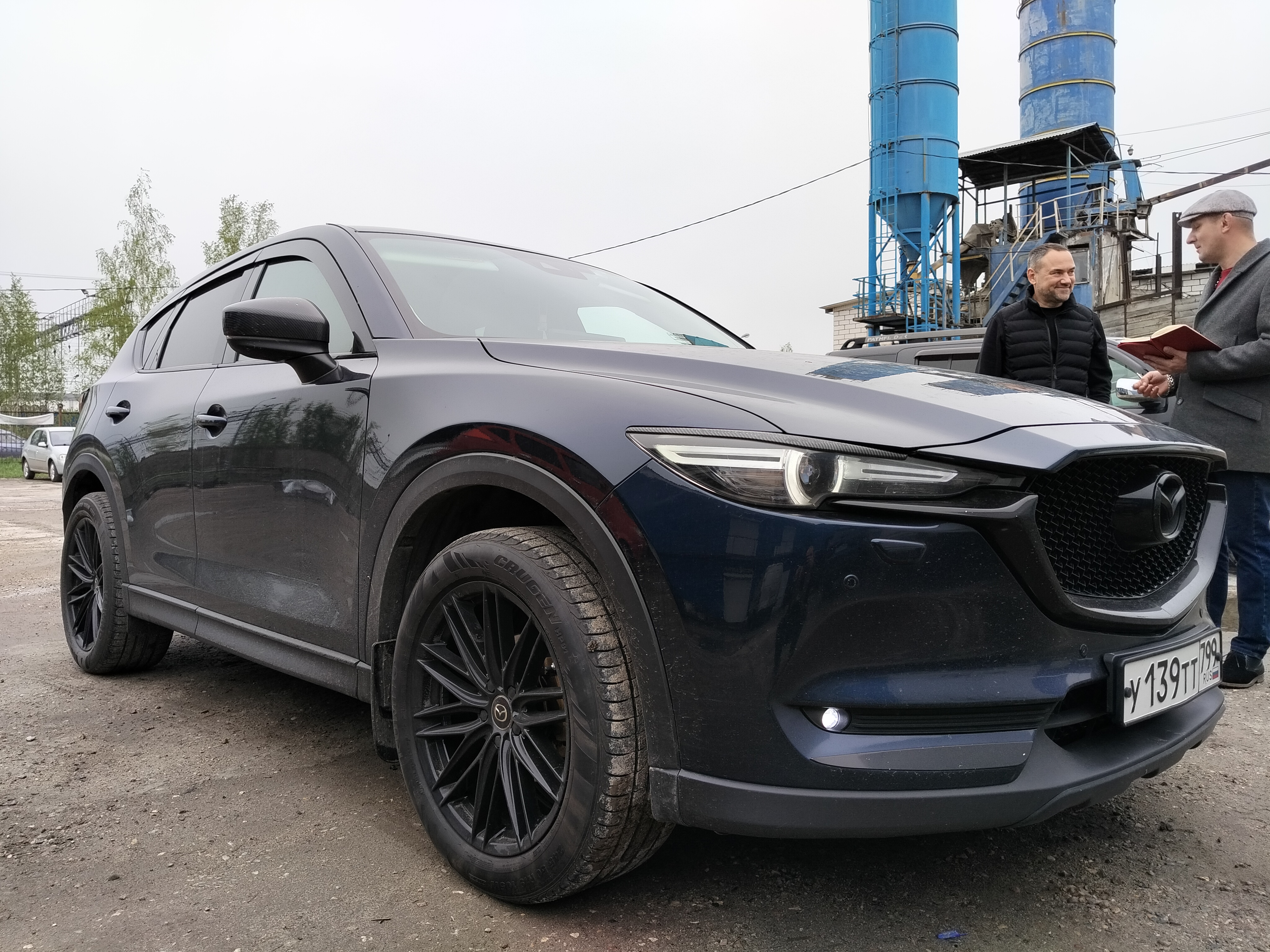 Автомобиль Mazda CX-5 II, этап: Приемка автомобиля. Антикоррозийная обработка в Москве и МО — НеРыжий