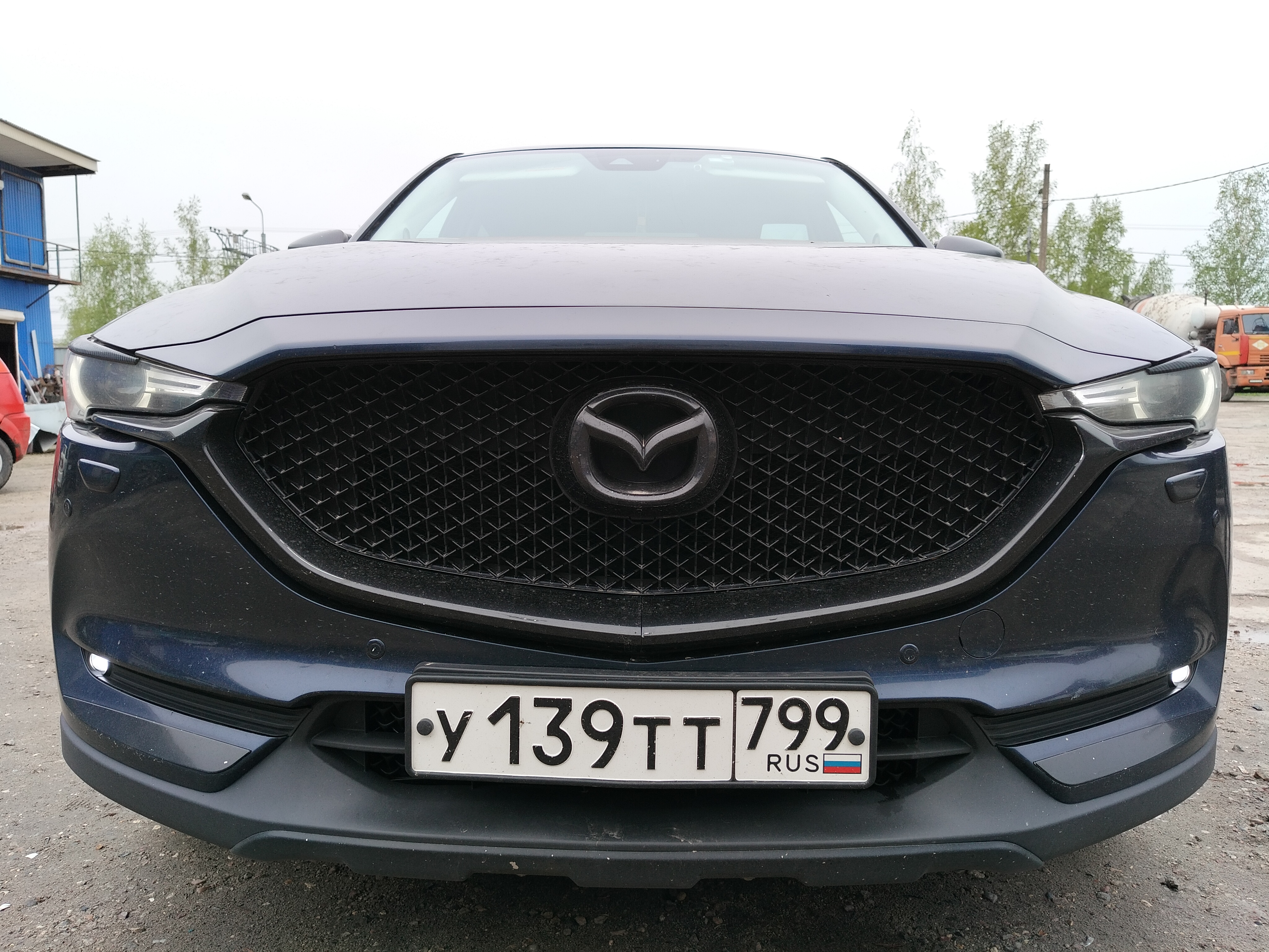 Автомобиль Mazda CX-5 II, этап: Приемка автомобиля. Антикоррозийная обработка в Москве и МО — НеРыжий
